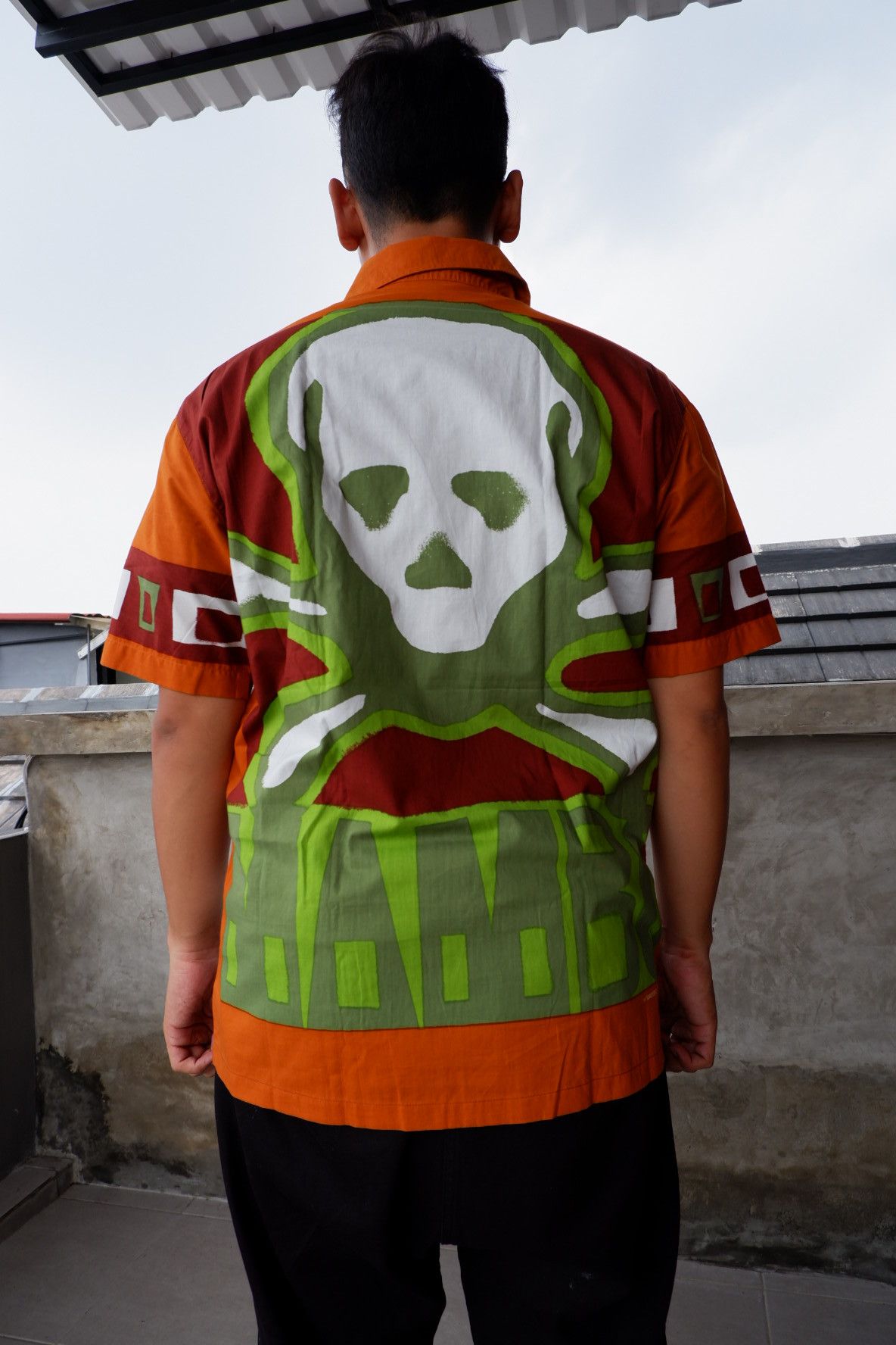 Mambo Vintage Y2K Mambo Skull Print Shirt Size US L / EU 52-54 / 3 - 3 Thumbnail