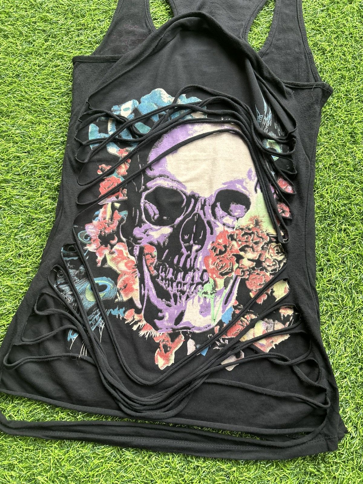 Hysteric Glamour Y2k Opium Skull Ifsix Punk Style Tank Tops Size M / US 6-8 / IT 42-44 - 8 Thumbnail