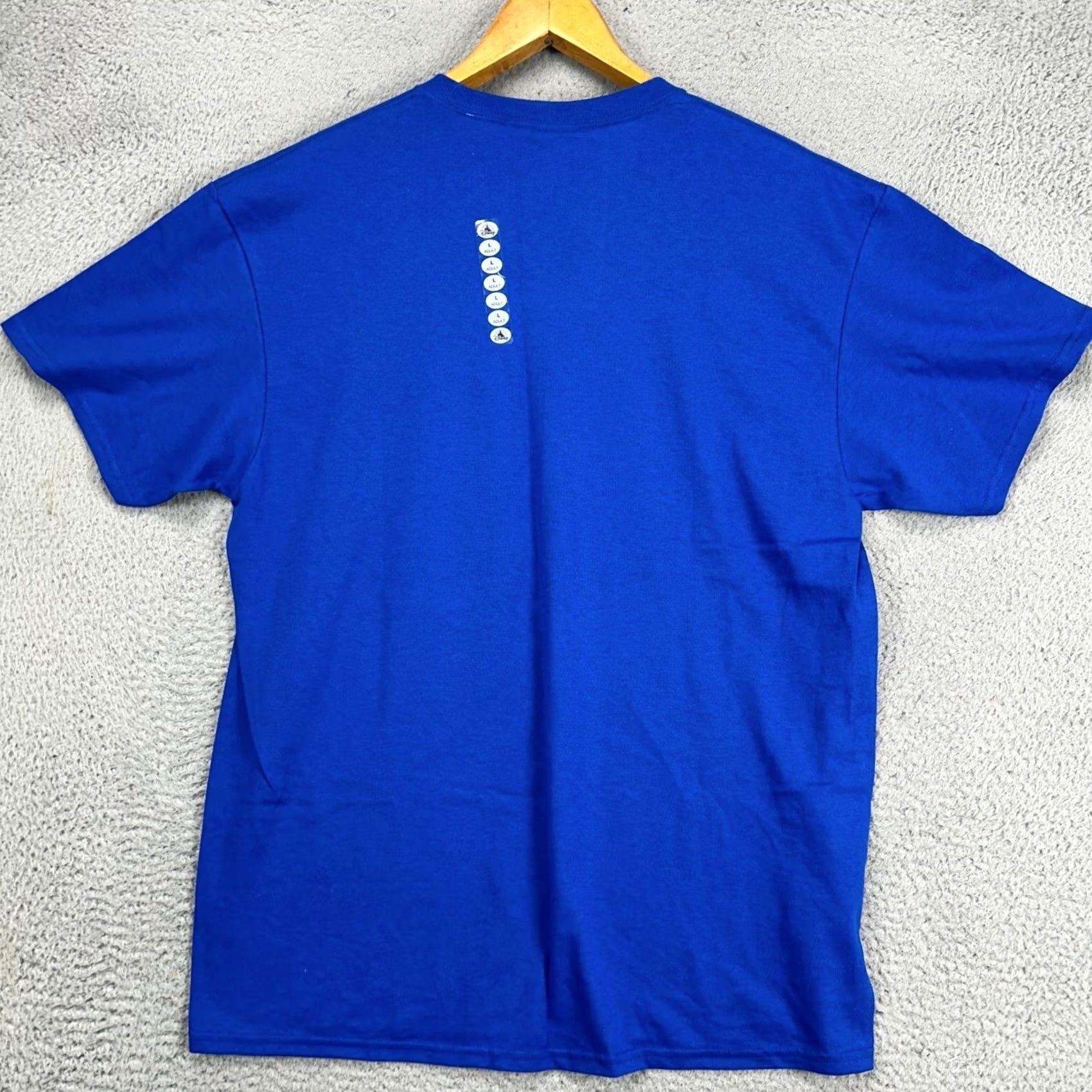 Disney Disney Mens T-Shirt Large Blue Mickey Donald Walt Disney World Crewneck Tee NEW Size US L / EU 52-54 / 3 - 3 Thumbnail