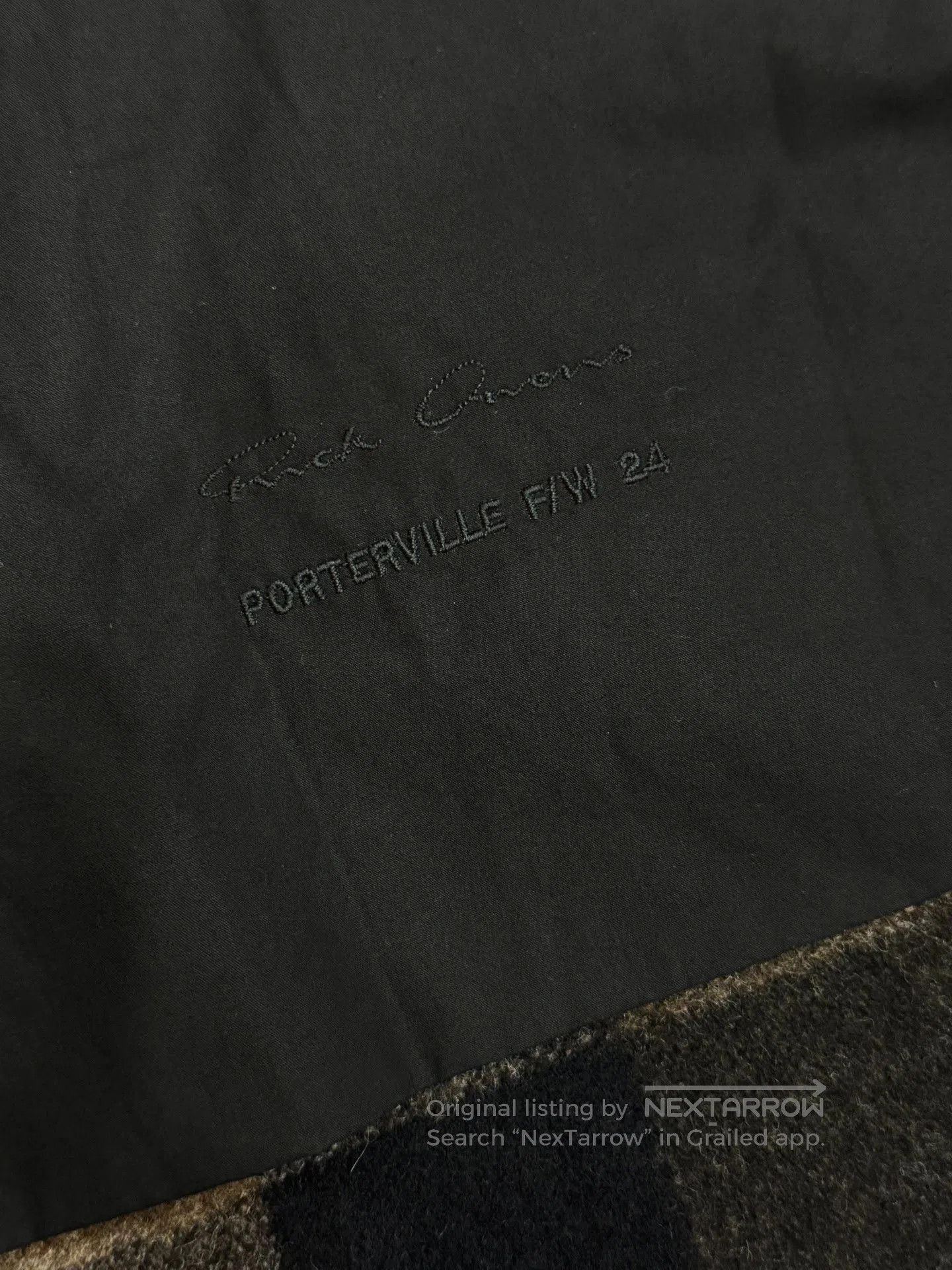 Rick Owens Rick Owens Cashmere Plaid Shirt. Size US M / EU 48-50 / 2 - 7 Thumbnail
