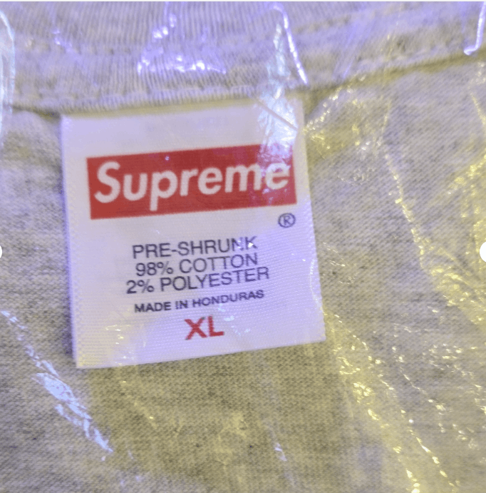 Supreme Supreme Dust Tee Ash Grey XL FW25 BNSEALED SiZE XL Size US XL / EU 56 / 4 - 3 Thumbnail