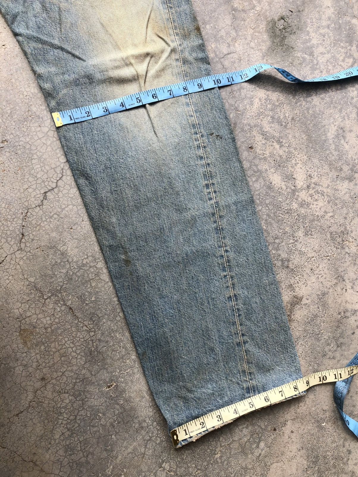 Edwin RUSTY BLUE EDWIN SELVEDGE DENIM Size US 35 - 19 Thumbnail