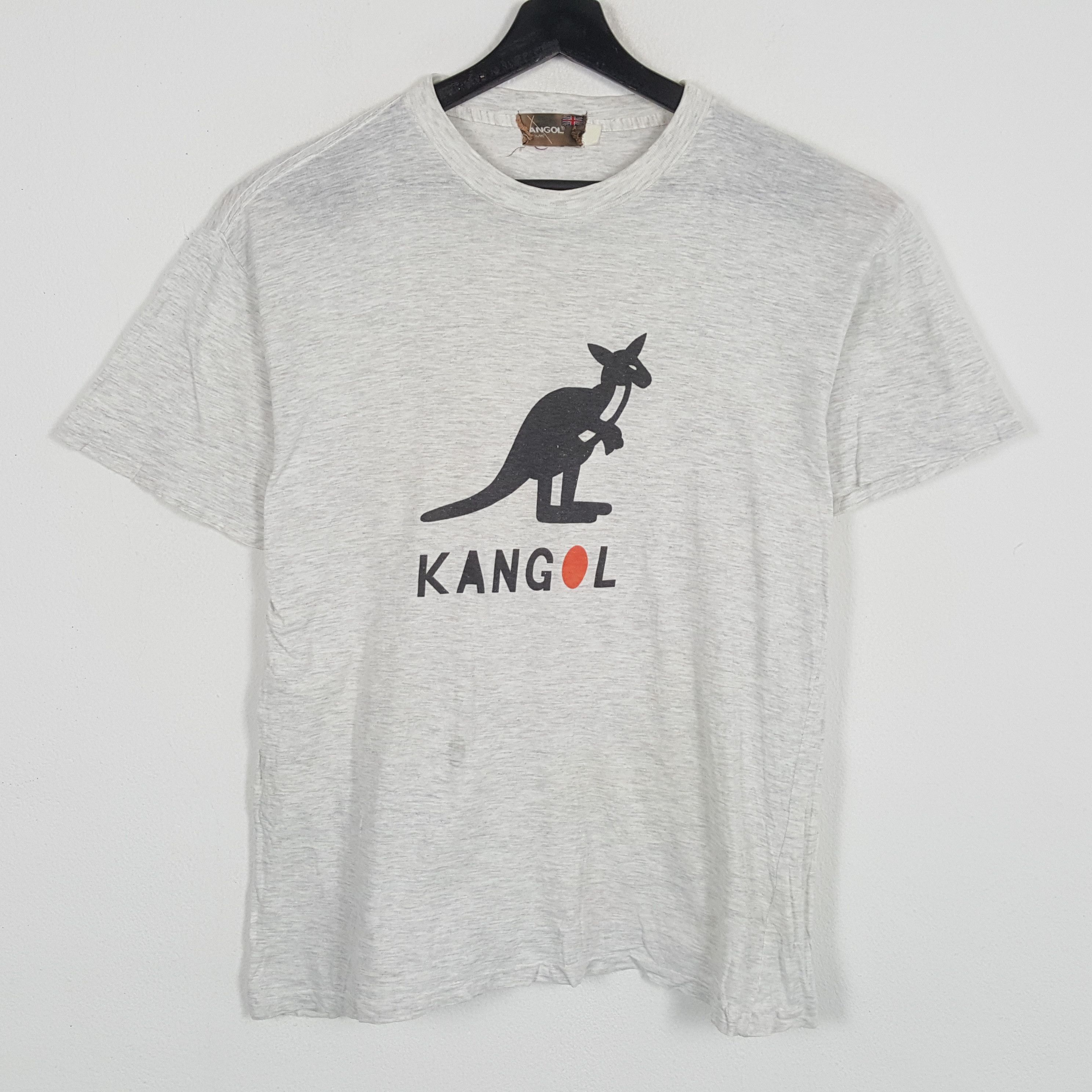 KANGOL Center Logo Design Streetwear Style Tshirt