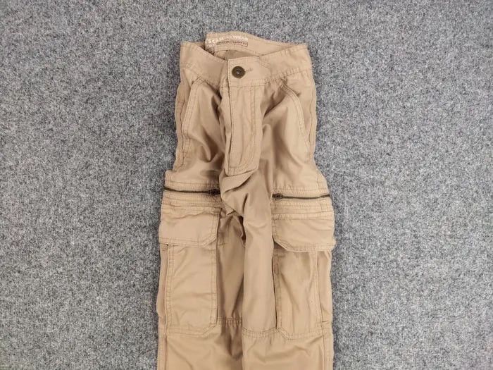 Japanese Brand Vintage Japan Style Mens Casual Wear Cargo Zip Pants Y2K Size US 32 / EU 48 - 7 Thumbnail