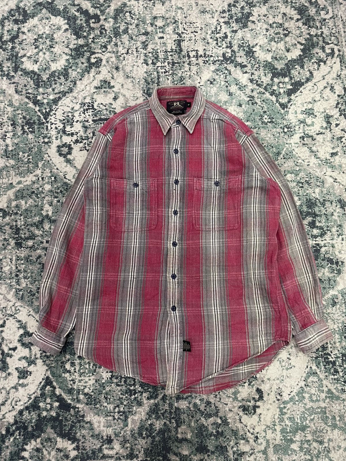 RRL Ralph Lauren RRL Ralph Lauren Heavy Cotton flannel Size US L / EU 52-54 / 3 - 2 Thumbnail