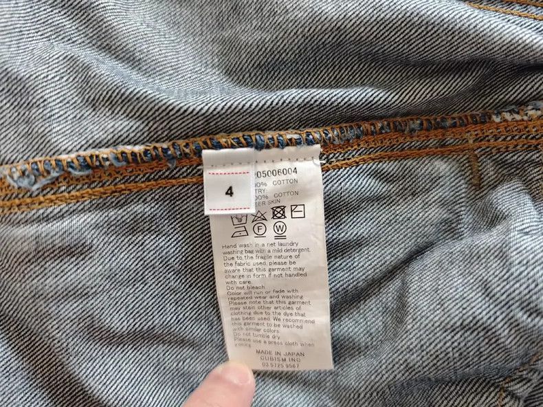Visvim VISVIM SS 101 DMGD-1010 Splash-wash denim jacket-2506 Size US XL / EU 56 / 4 - 8 Thumbnail