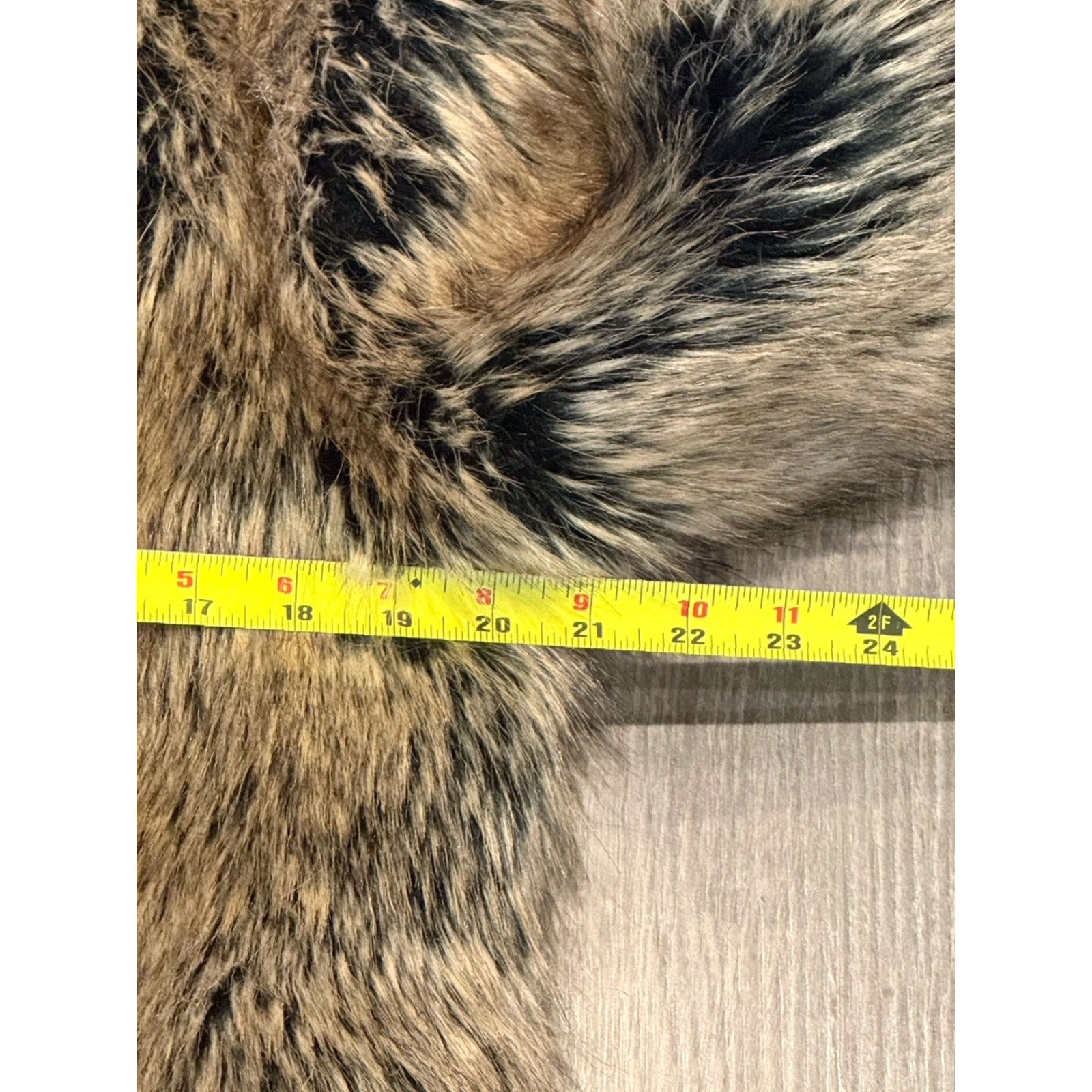Vintage Spirit Hoods Coat Women Small Brown Calf-Length Hooded Faux Fur Overcoat Winter Fall Womens Size S / US 4 / IT 40 - 4 Thumbnail