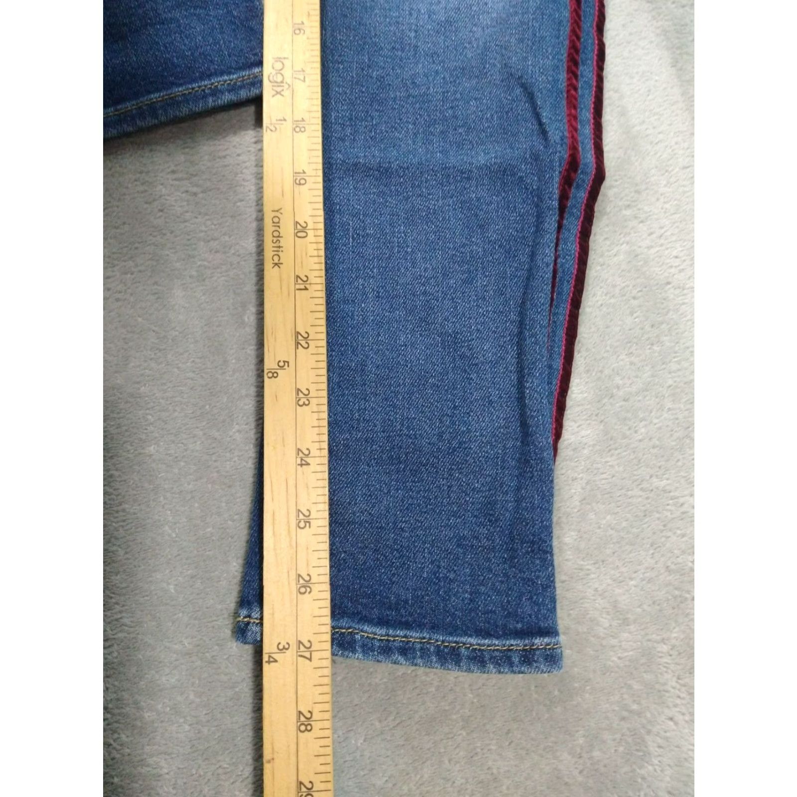 7 For All Mankind 7 For All Mankind Roxanne Jeans Womens 26 Blue Denim Ankle Stretch 7 For All Mankind Roxanne Size 26" / US 2 / IT 38 - 5 Thumbnail