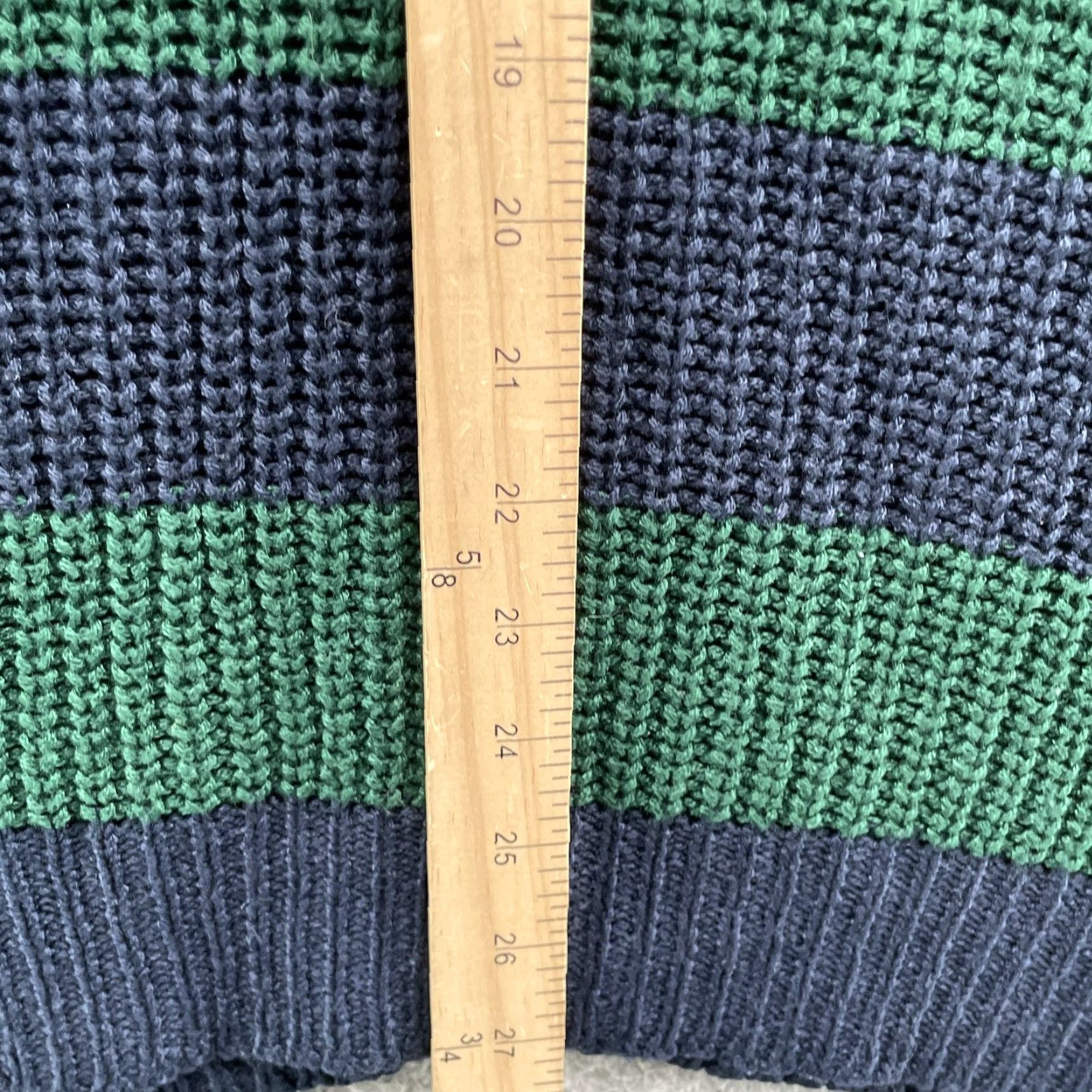 Changes Love Change Italy Cardigan Women’s Large Green Blue Grunge Academia Y2K Preppy Vintage No Size L / US 10 / IT 46 - 5 Thumbnail