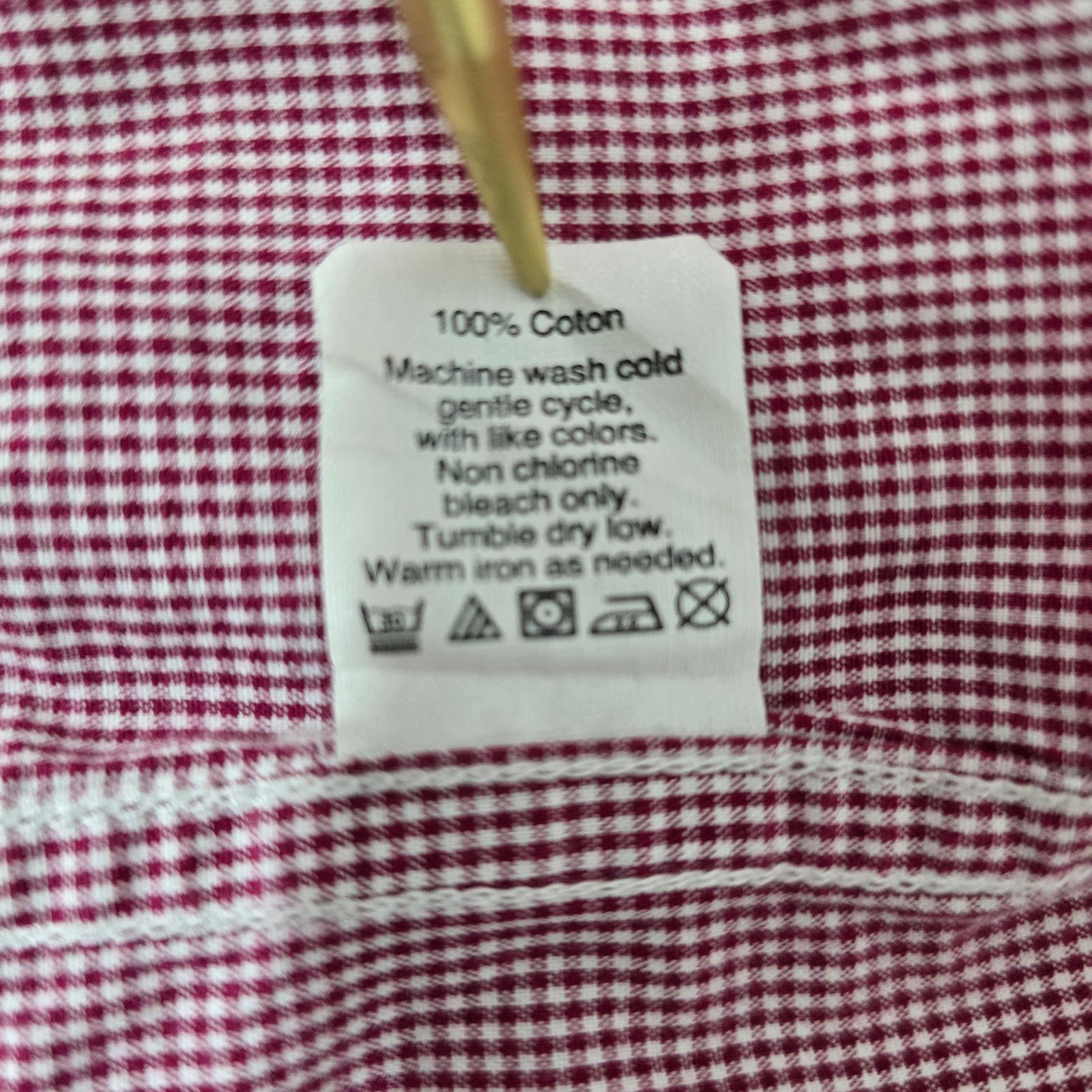 J.Crew J. Crew Shirt Men XL Micro / Mini Gingham Check Button down Size US XL / EU 56 / 4 - 12 Thumbnail