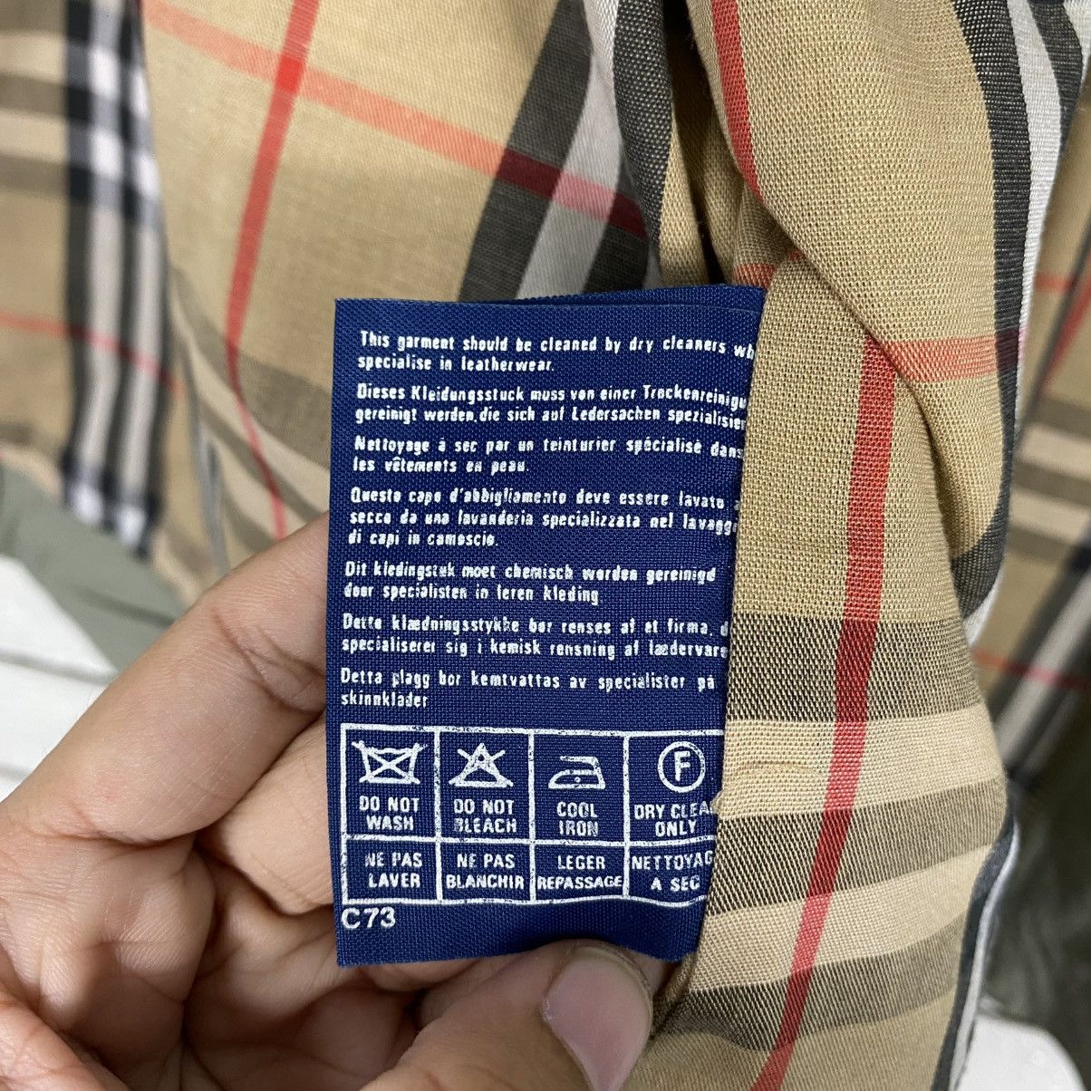 Burberry 🔥VINTAGE BOMBER JACKET BURBERRYS MADE IN ENGLAND NOVA CHECK Size US M / EU 48-50 / 2 - 19 Thumbnail