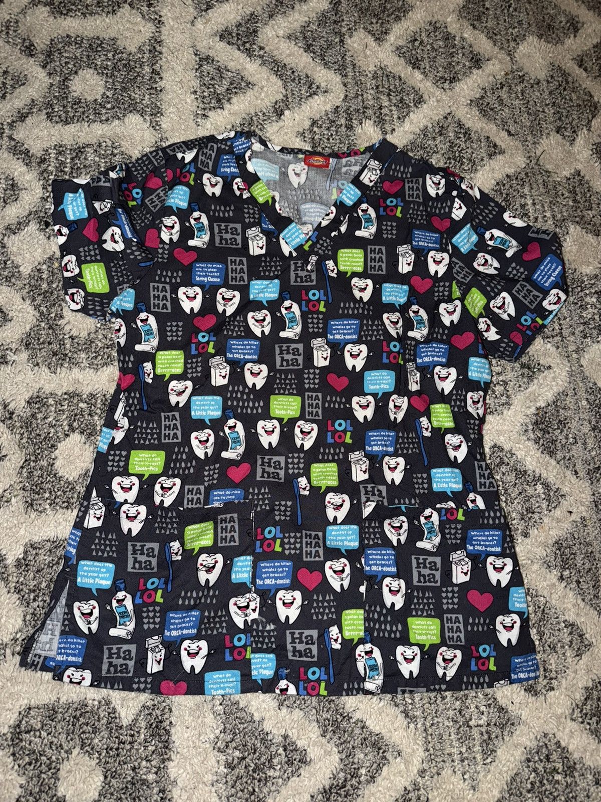 Dickies Dickies Dental Office Scrubs Women’s Size Medium Used Size M / US 6-8 / IT 42-44 - 1 Thumbnail