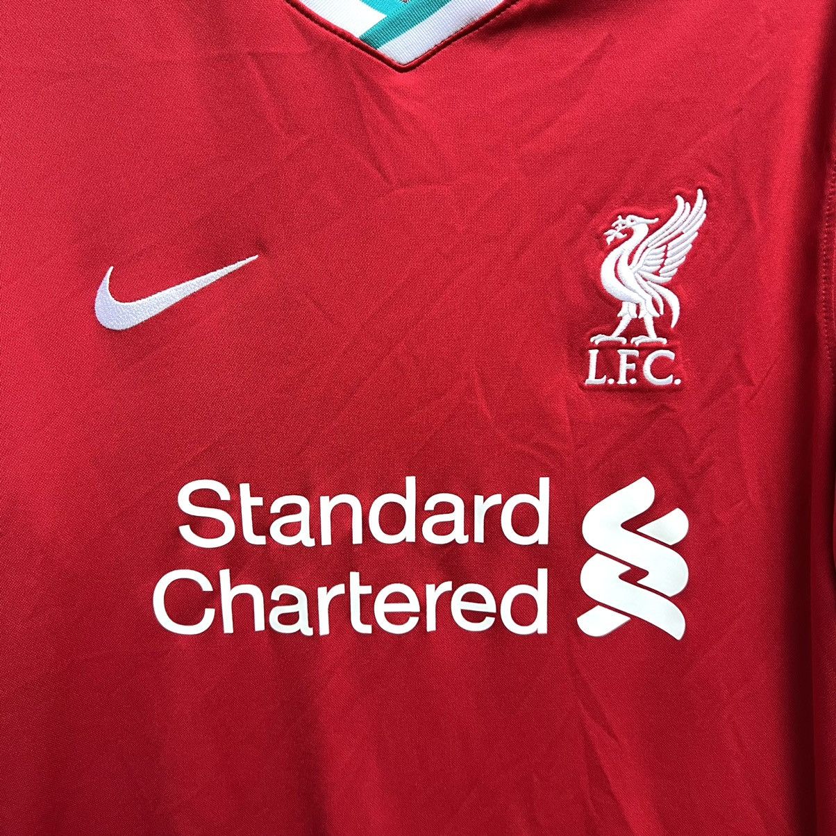 Nike Nike Liverpool T-Shirt FC Red Home Jersey Size US L / EU 52-54 / 3 - 3 Thumbnail
