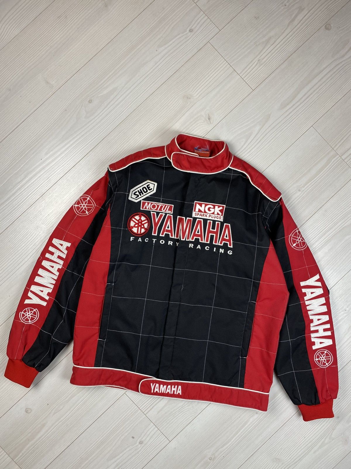Formula 1 × Vintage × Yamaha Rare vintage racing jacket Yamaha formula1 schumacher y2k Size US L / EU 52-54 / 3 - 2 Thumbnail