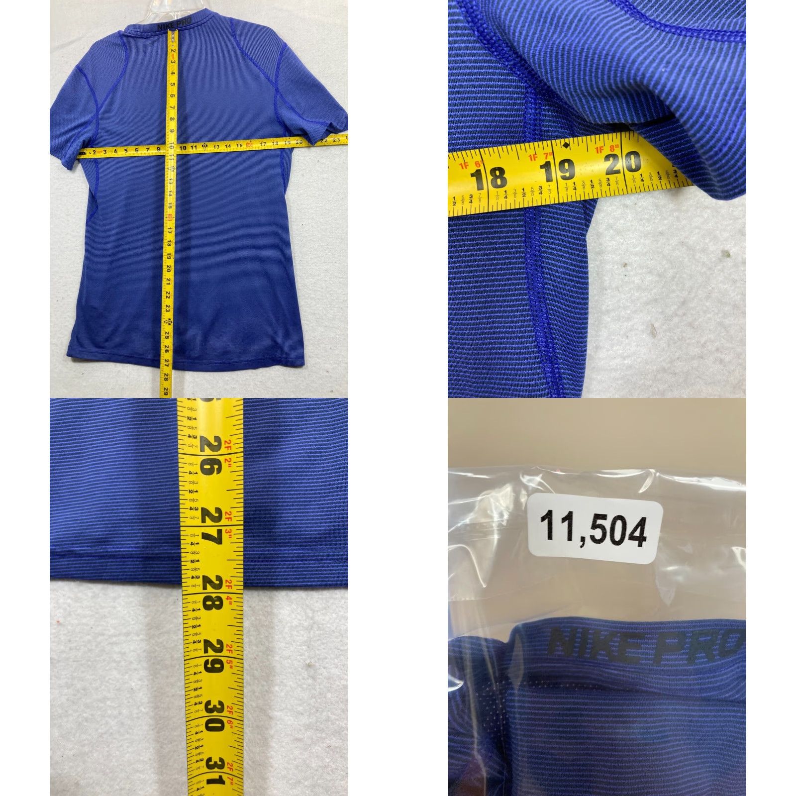 Nike Nike Pro Shirt Mens Medium Dri-Fit Fitted Training Fitness Shirt Size US M / EU 48-50 / 2 - 8 Thumbnail