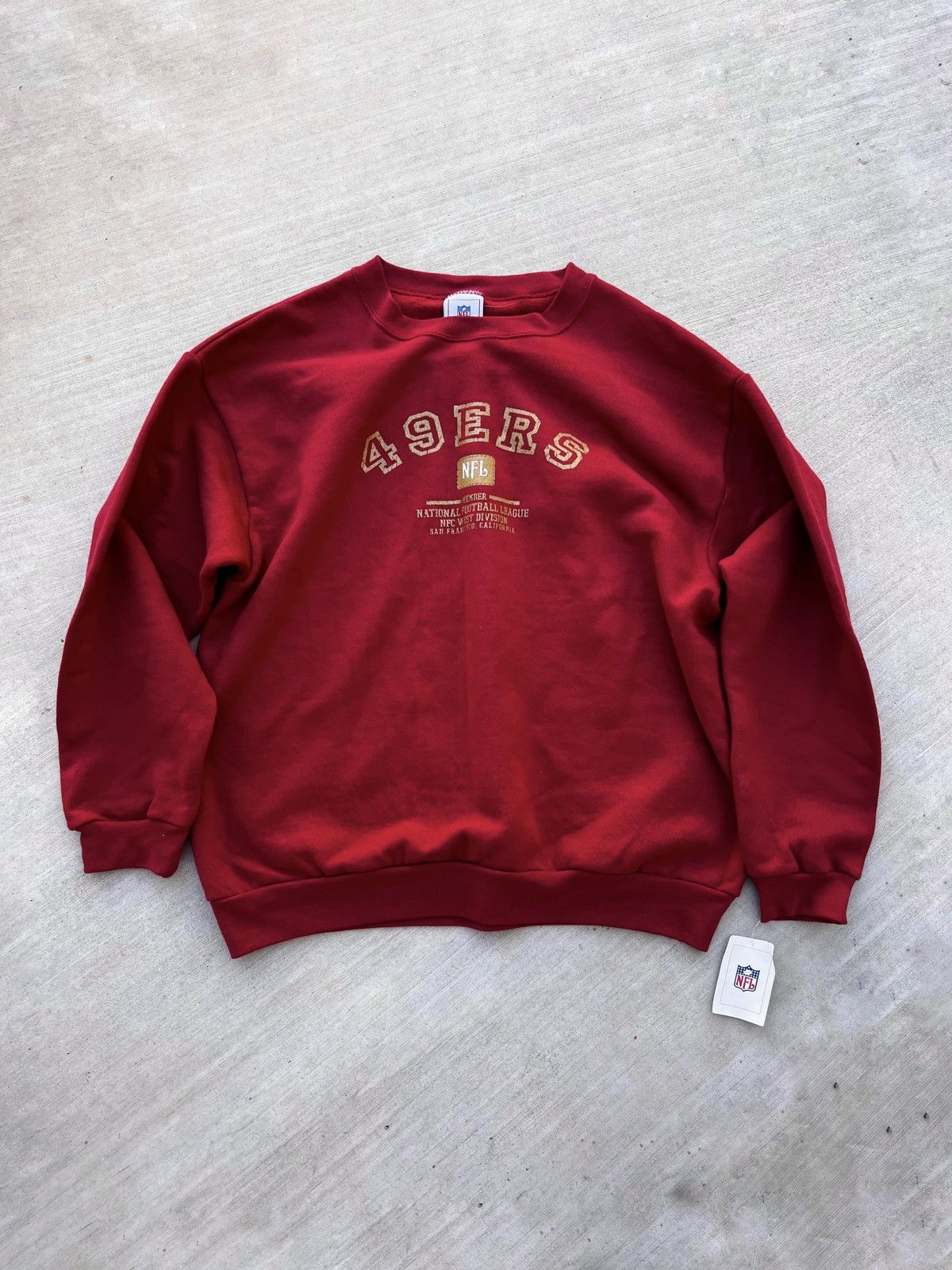 NFL Vintage 49ers NFL Sweatshirt Original Tags Size US L / EU 52-54 / 3 - 1 Thumbnail