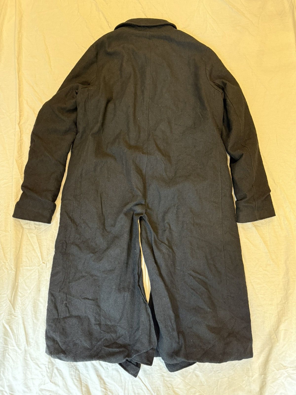 Paul Harnden Shoemakers Heavy long mac coat Size US L / EU 52-54 / 3 - 7 Thumbnail