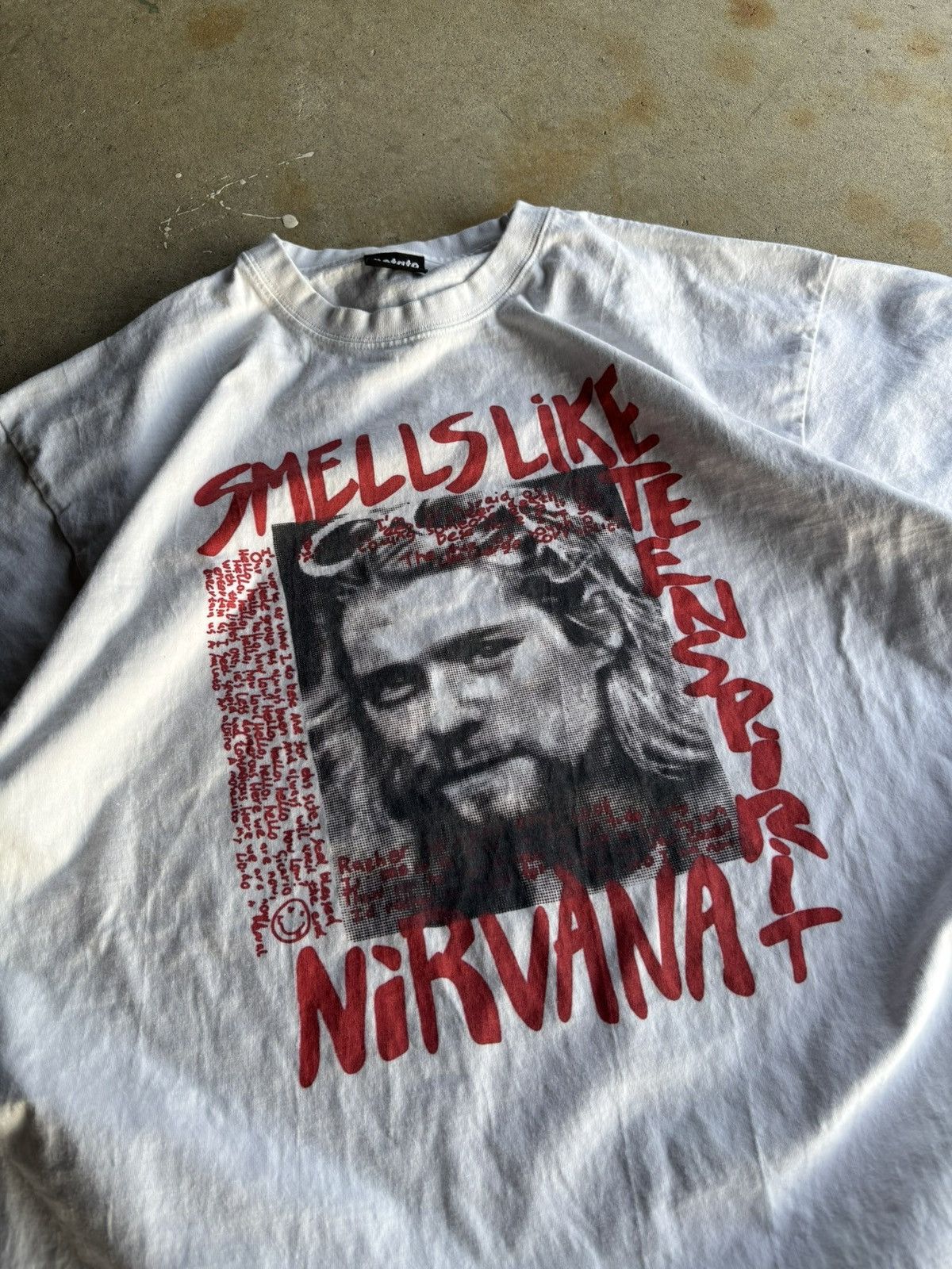 Other Vintage Nirvana Smells Like Teen Spirit Potato Market Tee Size US XL / EU 56 / 4 - 3 Thumbnail