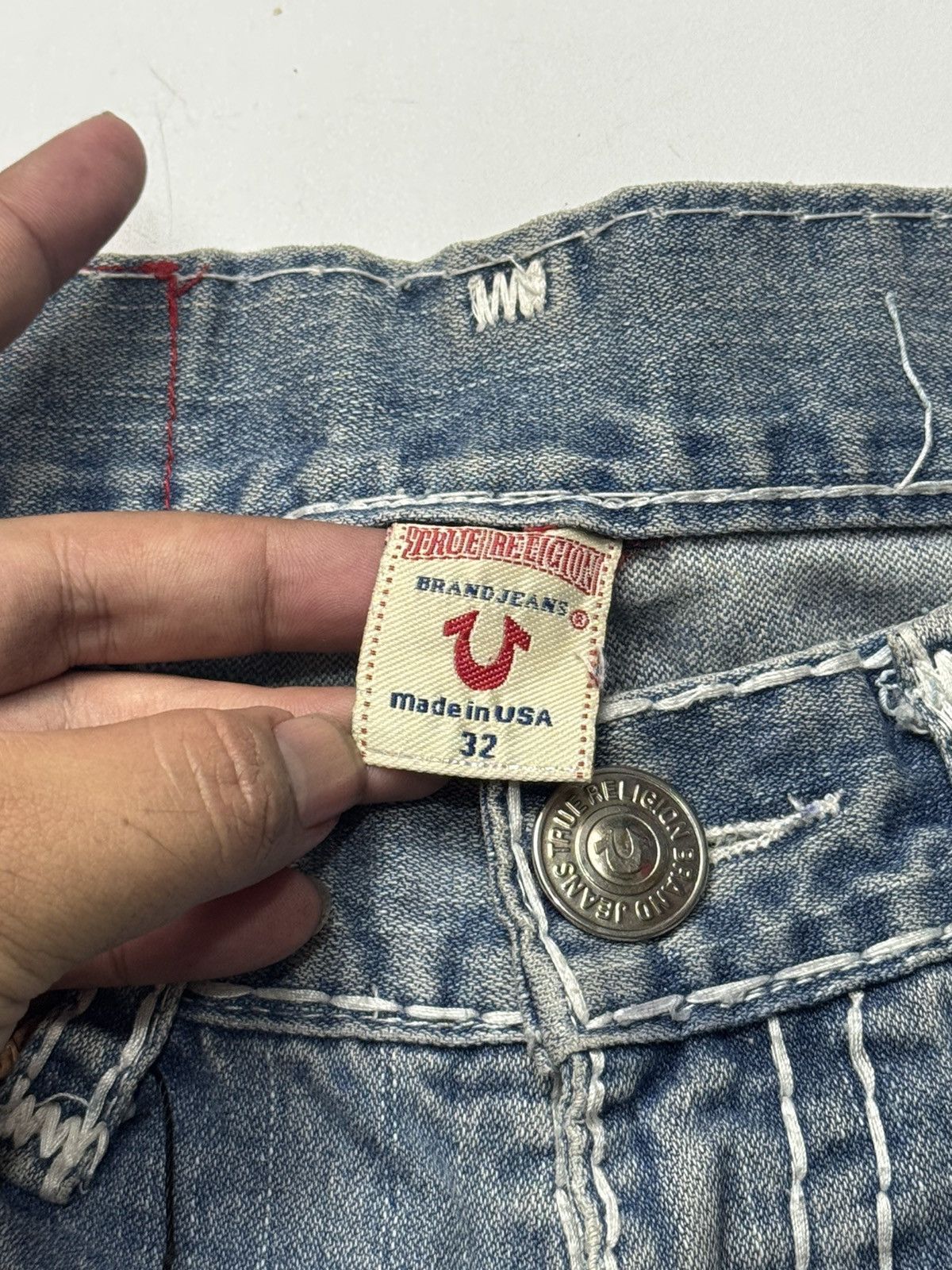 If Six Was Nine × Japanese Brand × True Religion true religion flared distressed denim jeans Size US 30 / EU 46 - 11 Thumbnail