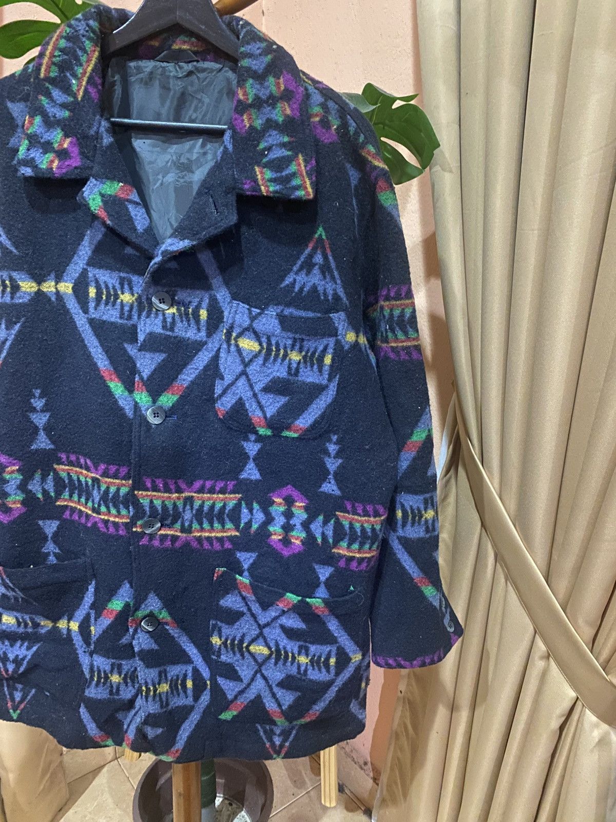 Vintage Vintage Southwestern Navajo-Inspired Pattern Tribal Jacket Size US M / EU 48-50 / 2 - 6 Thumbnail