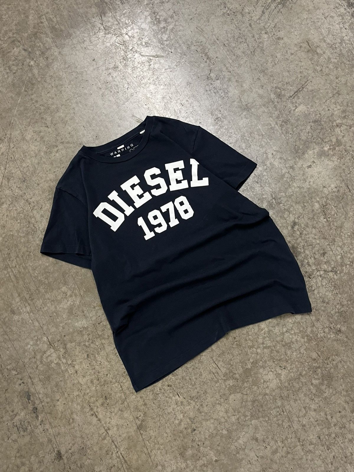 Diesel × Vintage Diesel y2k spell out tee shirt hype rare skater streetwear Size US M / EU 48-50 / 2 - 1 Thumbnail