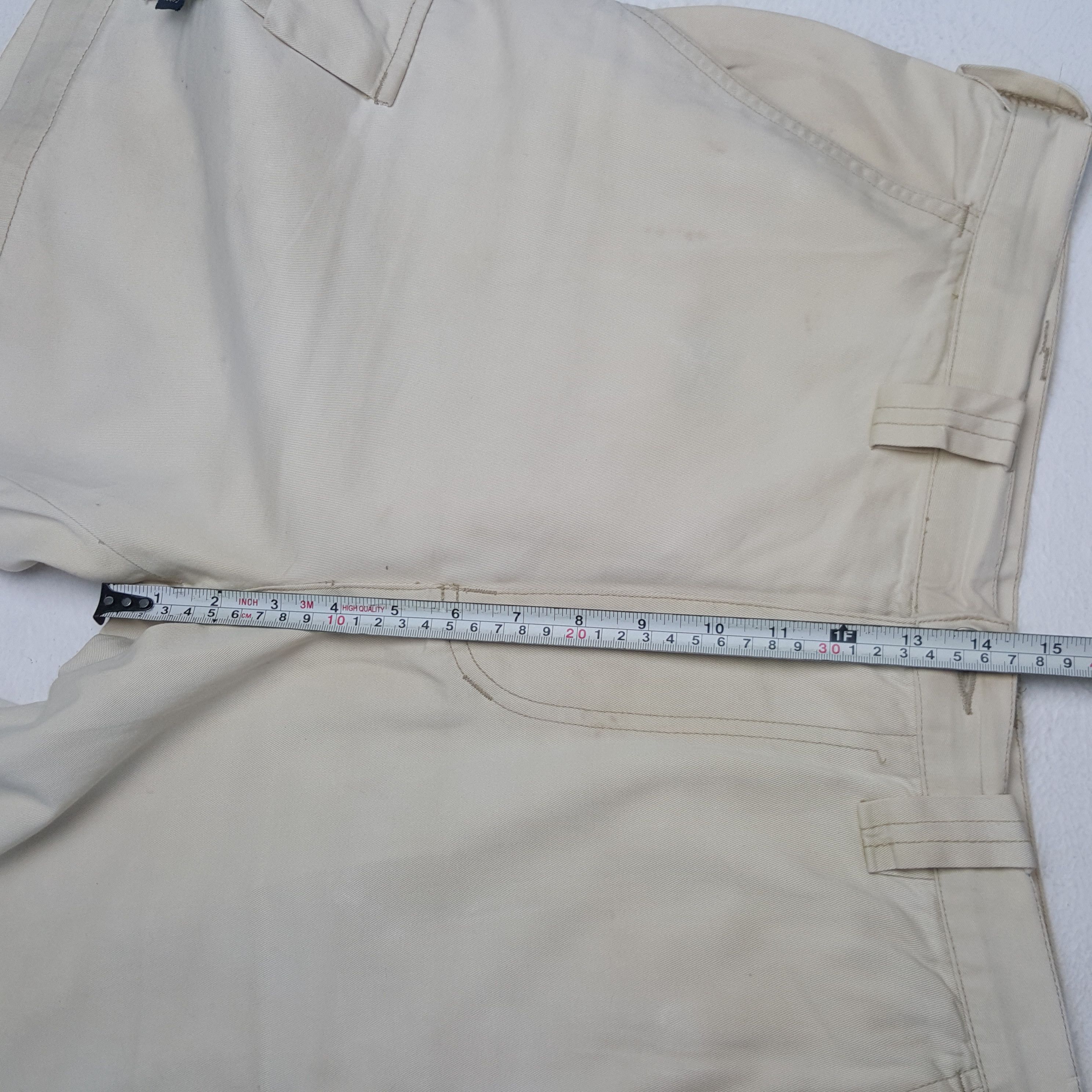 Stussy × Vintage Vintage STUSSY USA Custom Art Logo Cargo Shorts Pants Size US 34 / EU 50 - 7 Thumbnail
