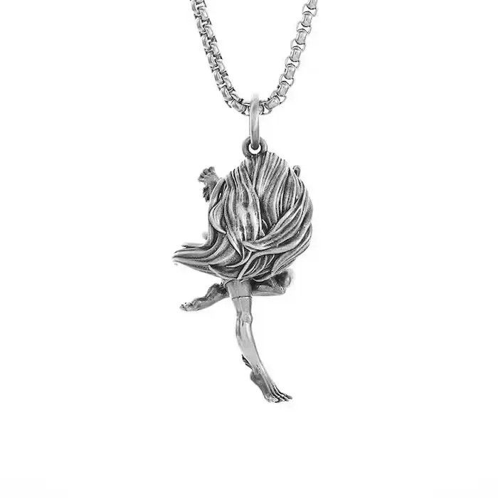 Jewelry Seductive Girl Pendant Necklaces Size ONE SIZE - 4 Thumbnail