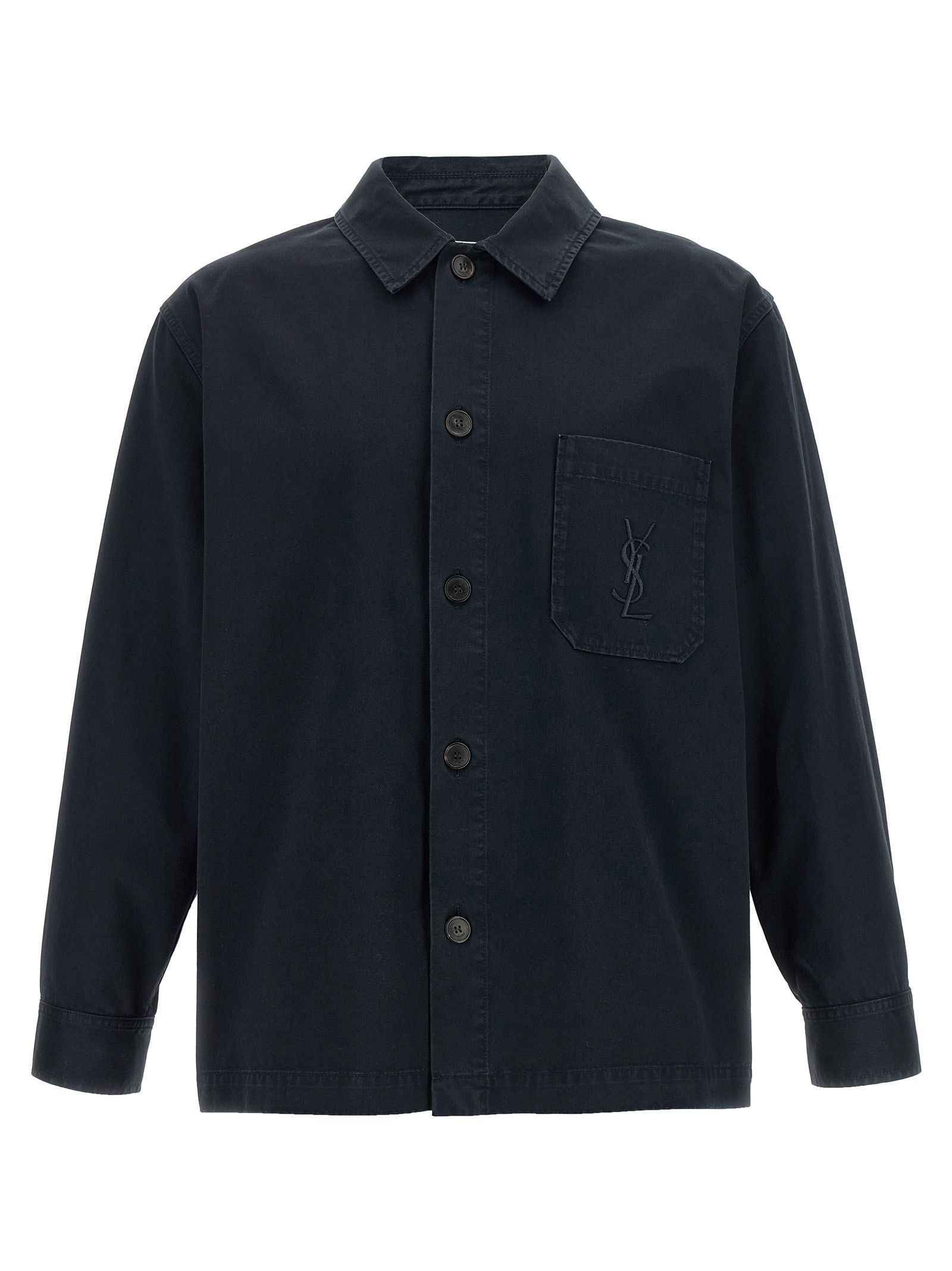 Saint Laurent Paris 'Cassandre' Overshirt Size US M / EU 48-50 / 2 - 1 Thumbnail