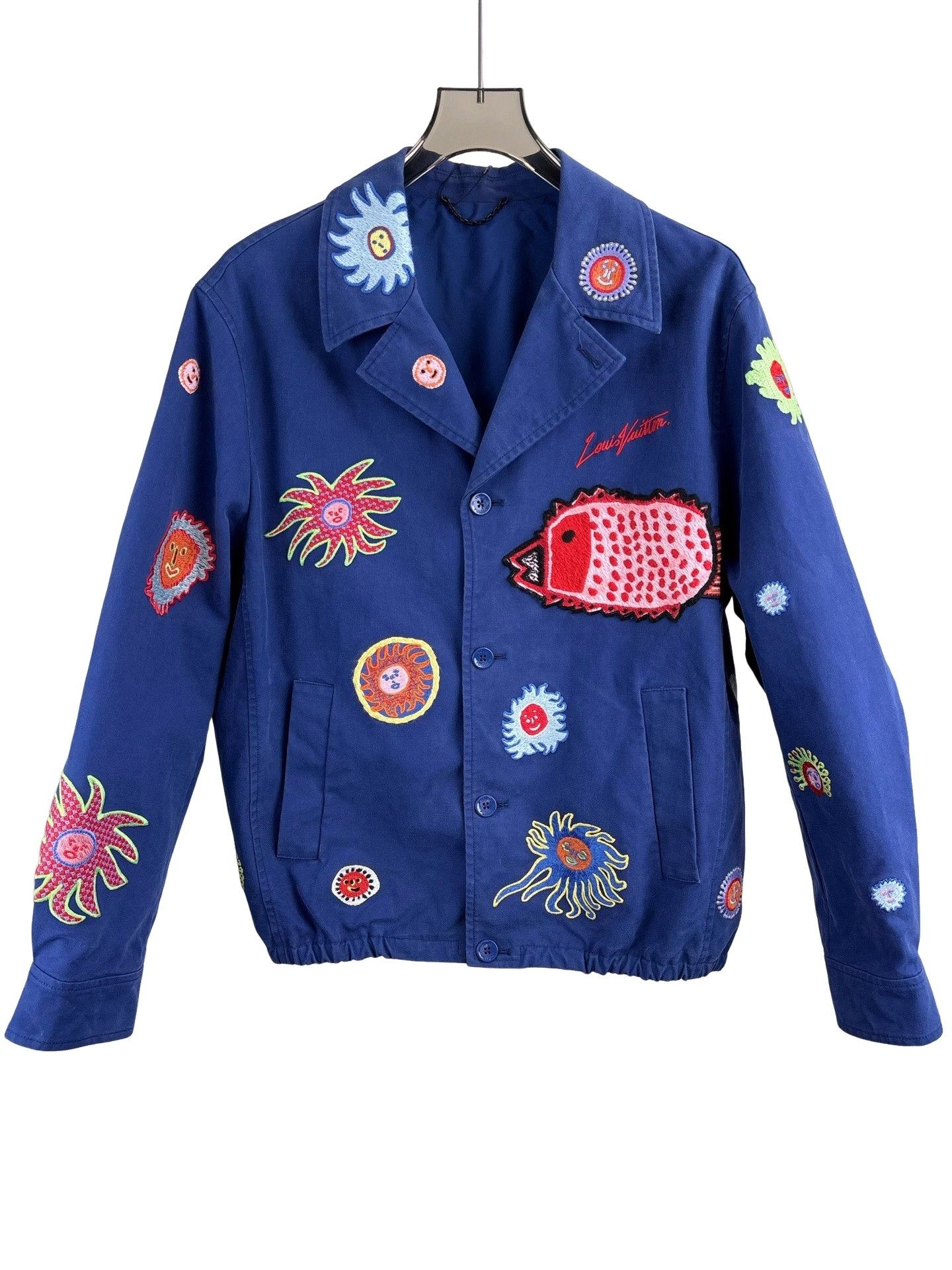 Louis Vuitton Louis Vuitton x Yayoi Kusama Faces Denim Jacket 48 Size US M / EU 48-50 / 2 - 1 Thumbnail