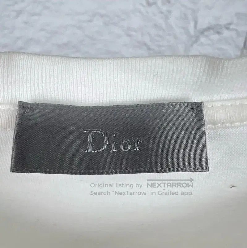 Dior Dior White Cotton Long Sleeve T-Shirt . Size US S / EU 44-46 / 1 - 3 Thumbnail