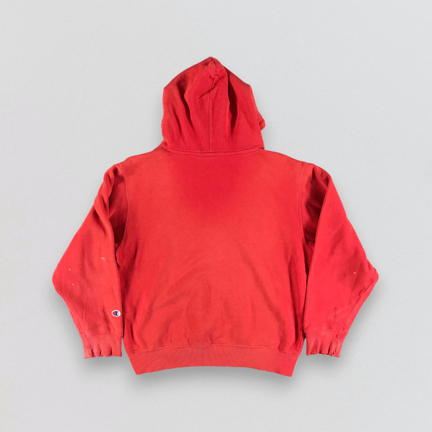 Champion Vintage Red Champion Hoodie Sweater F306 Size US M / EU 48-50 / 2 - 2 Thumbnail