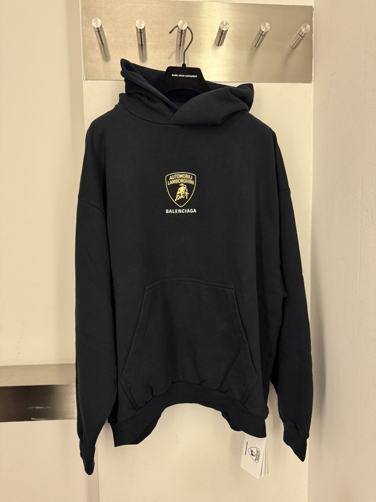 Balenciaga Automobili Lamborghini Hoodie Size US M / EU 48-50 / 2 - 1 Thumbnail