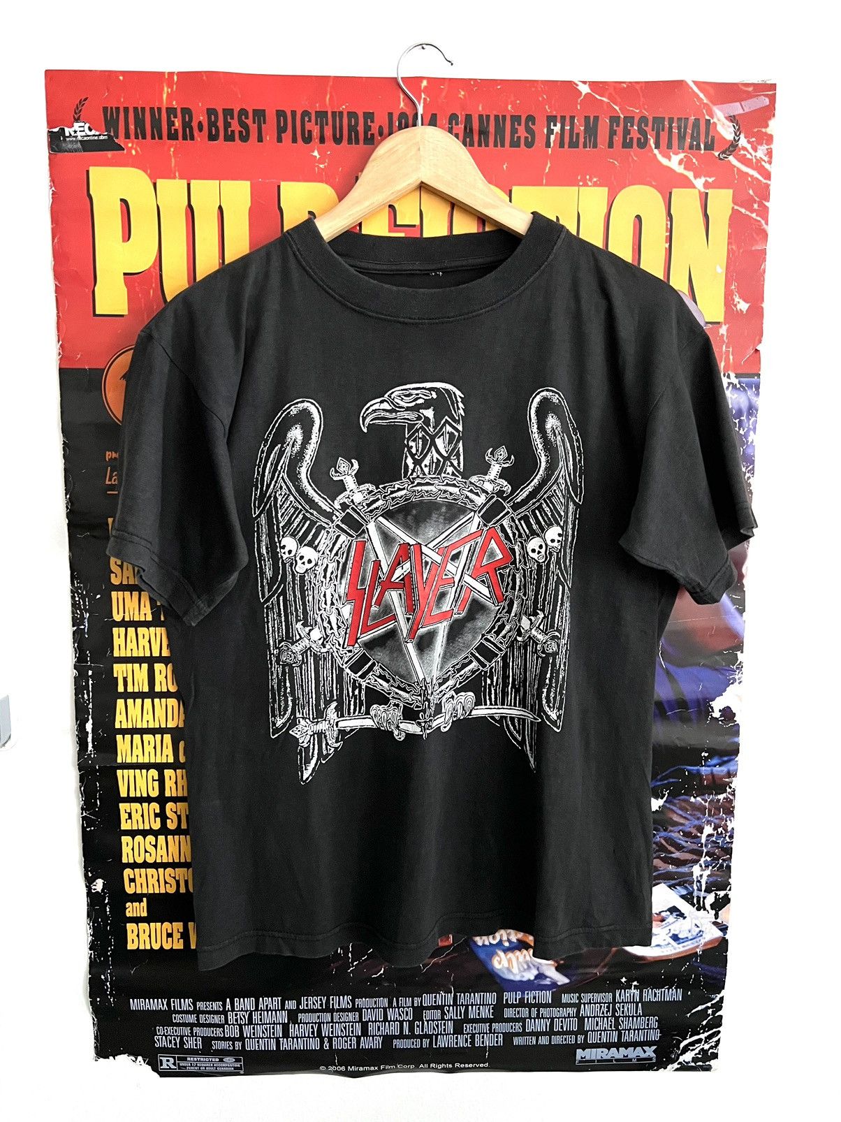 Band Tees × Rock Band × Vintage Slayer 90s Big Logo Vintage Metal 
