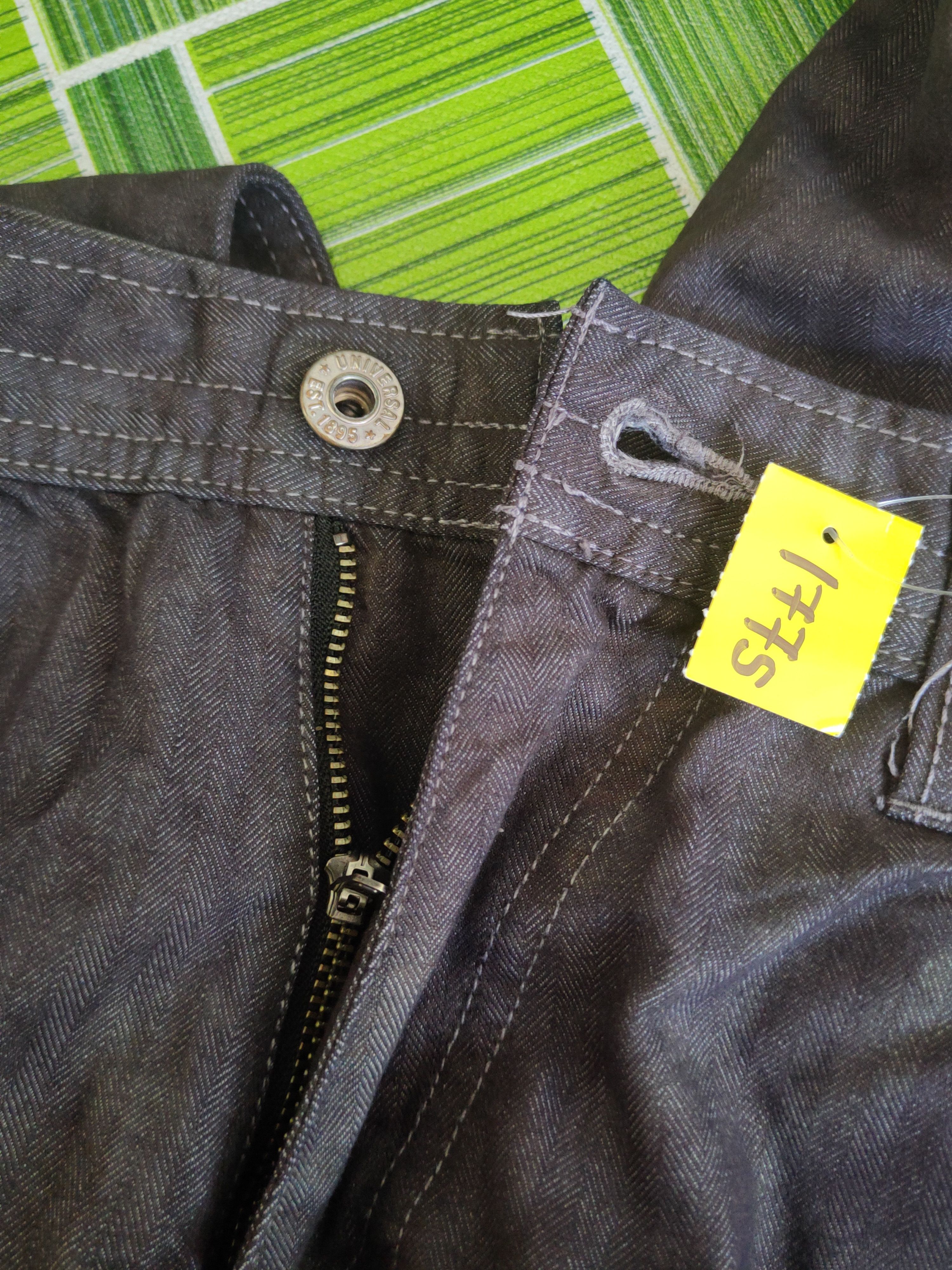 Japanese Brand DL Dogman Black Faded Multipocket Cargo Pants #1775 Size US 29 - 15 Thumbnail