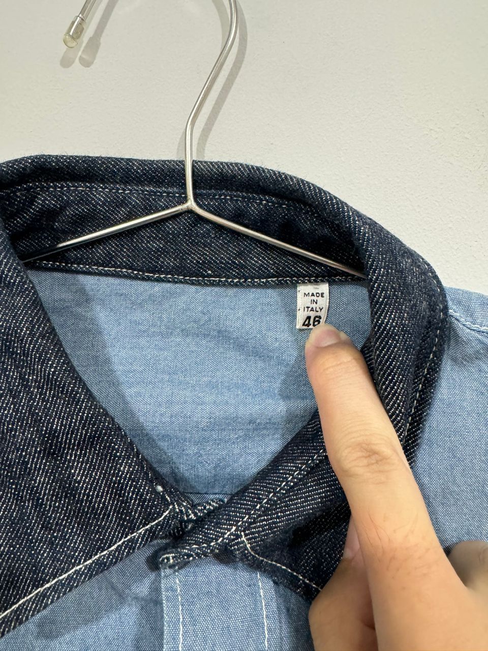 Maison Margiela Maison Margiela Denim Shirt Size US M / EU 48-50 / 2 - 4 Thumbnail