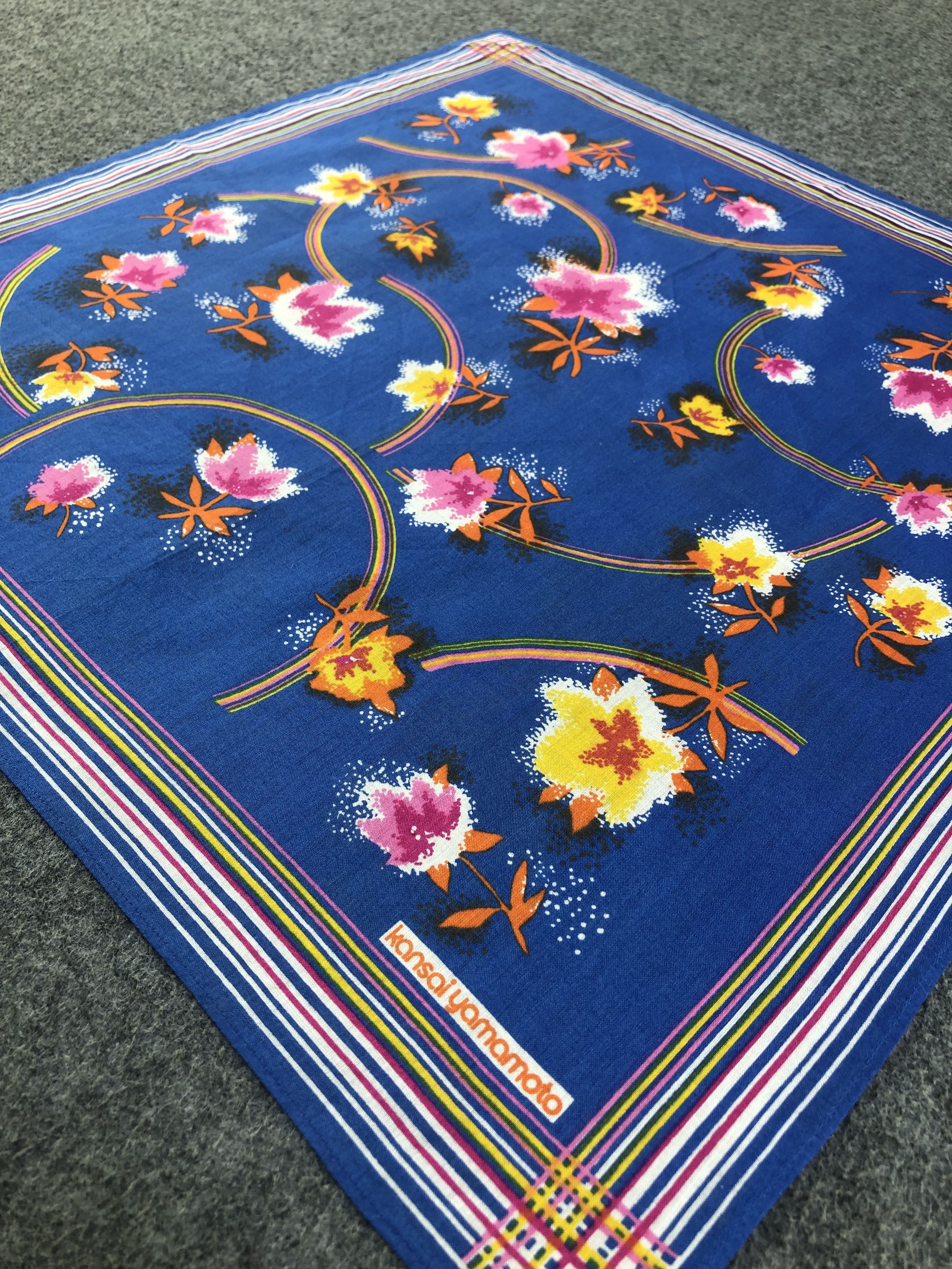 Japanese Brand × Kansai Yamamoto × Vintage Kansai Yamamoto Handkerchief / Bandana / Neckerchief Size ONE SIZE - 4 Thumbnail