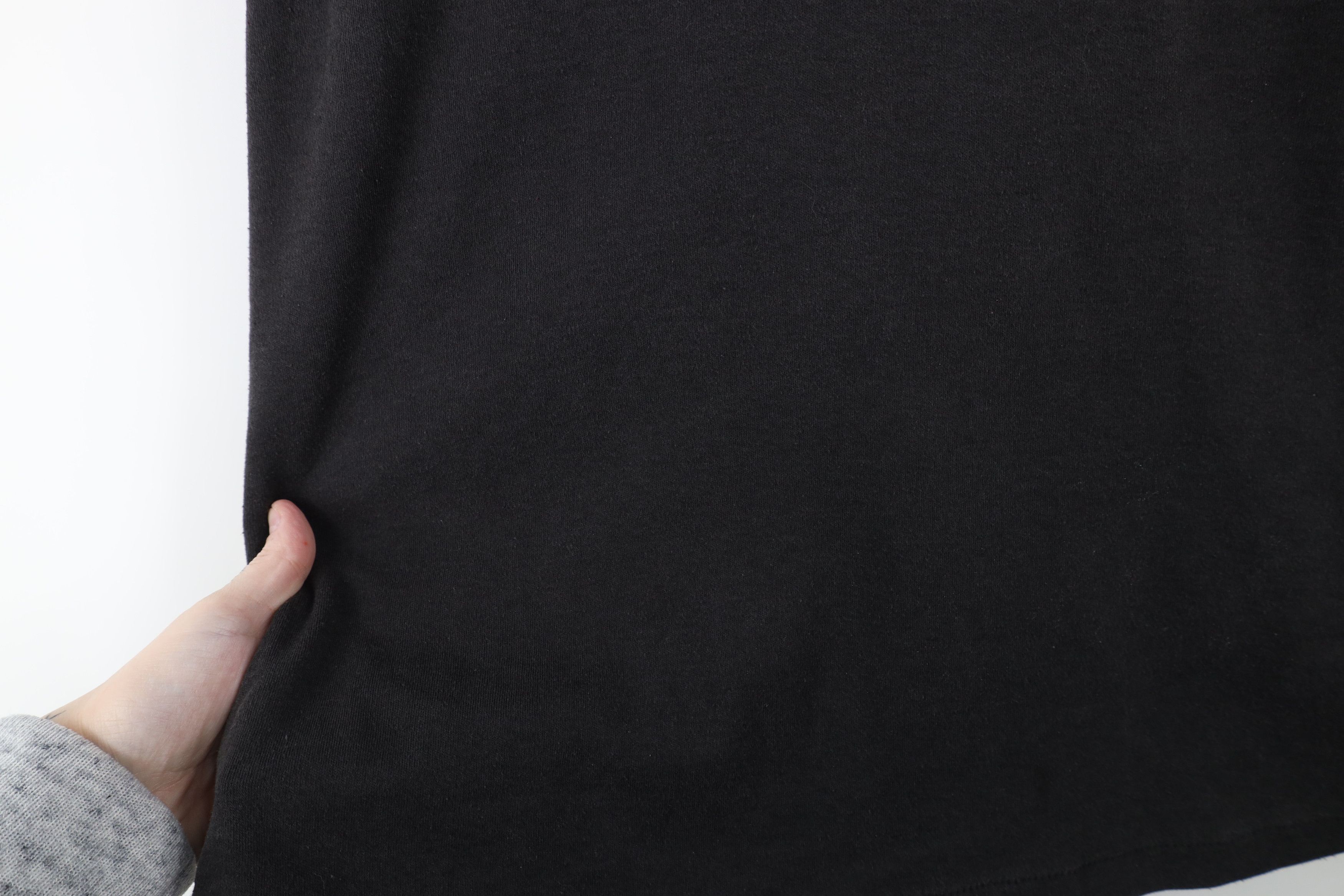 Vintage Vintage 90s Streetwear Blank Turtleneck T-Shirt Black USA Size US XL / EU 56 / 4 - 8 Thumbnail
