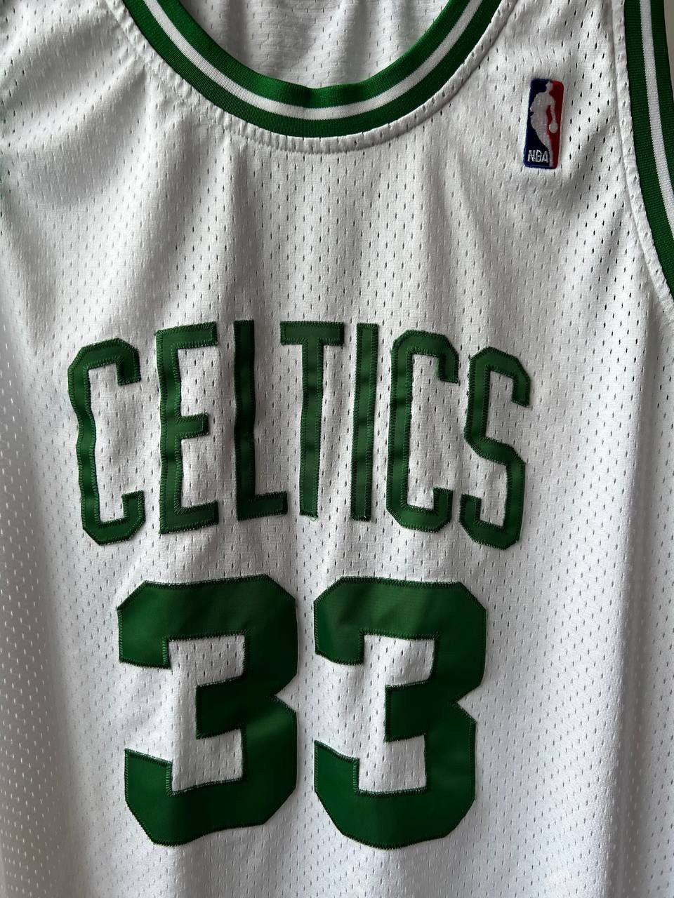 NBA 2014 BOSTON CELTICS #33 BIRD ADIDAS BASKETBALL JERSEY SZ L Size US L / EU 52-54 / 3 - 5 Thumbnail
