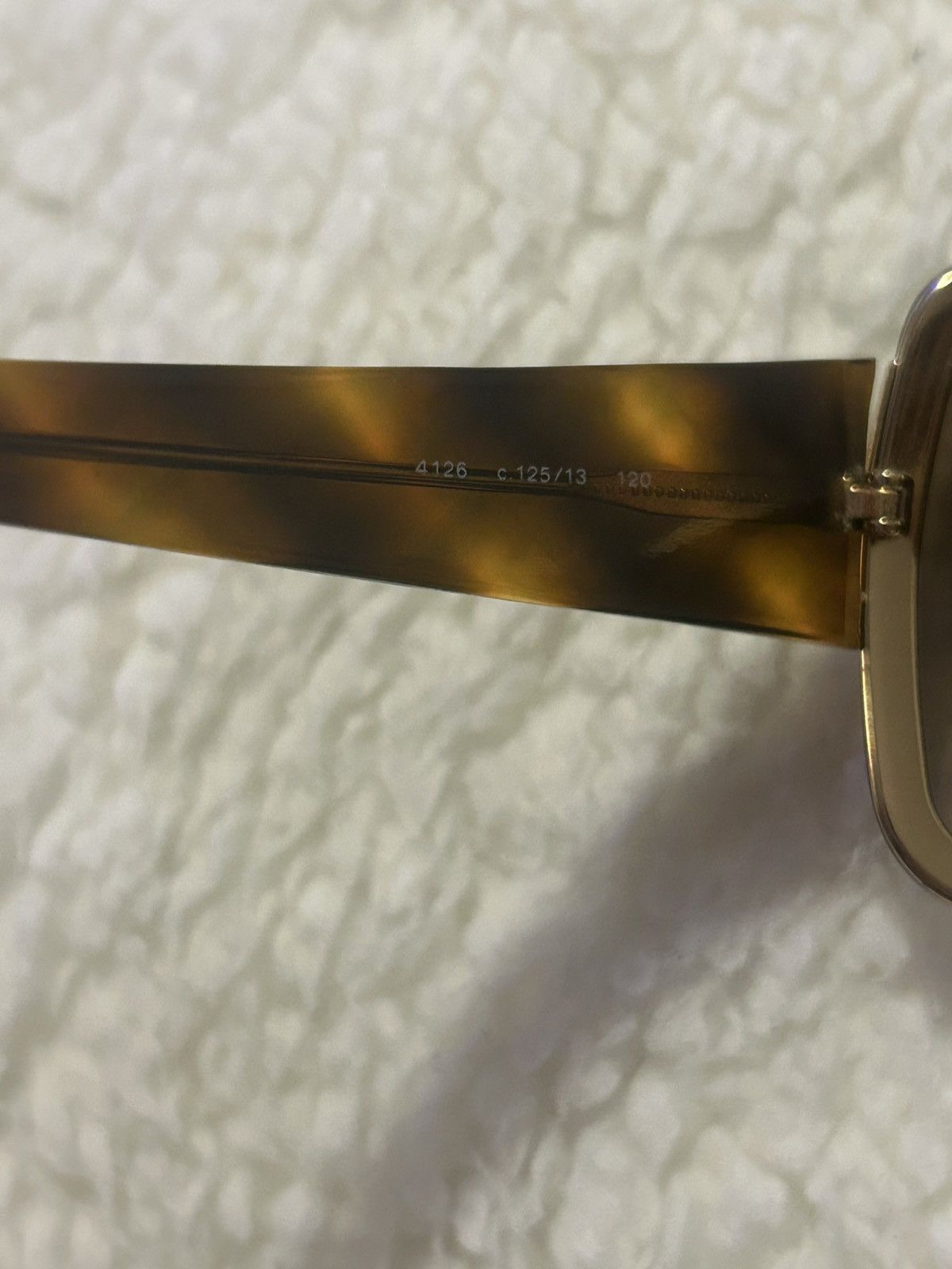 Chanel Chanel tortoise shell gold brown mask sunglasses vintage Size ONE SIZE - 9 Thumbnail