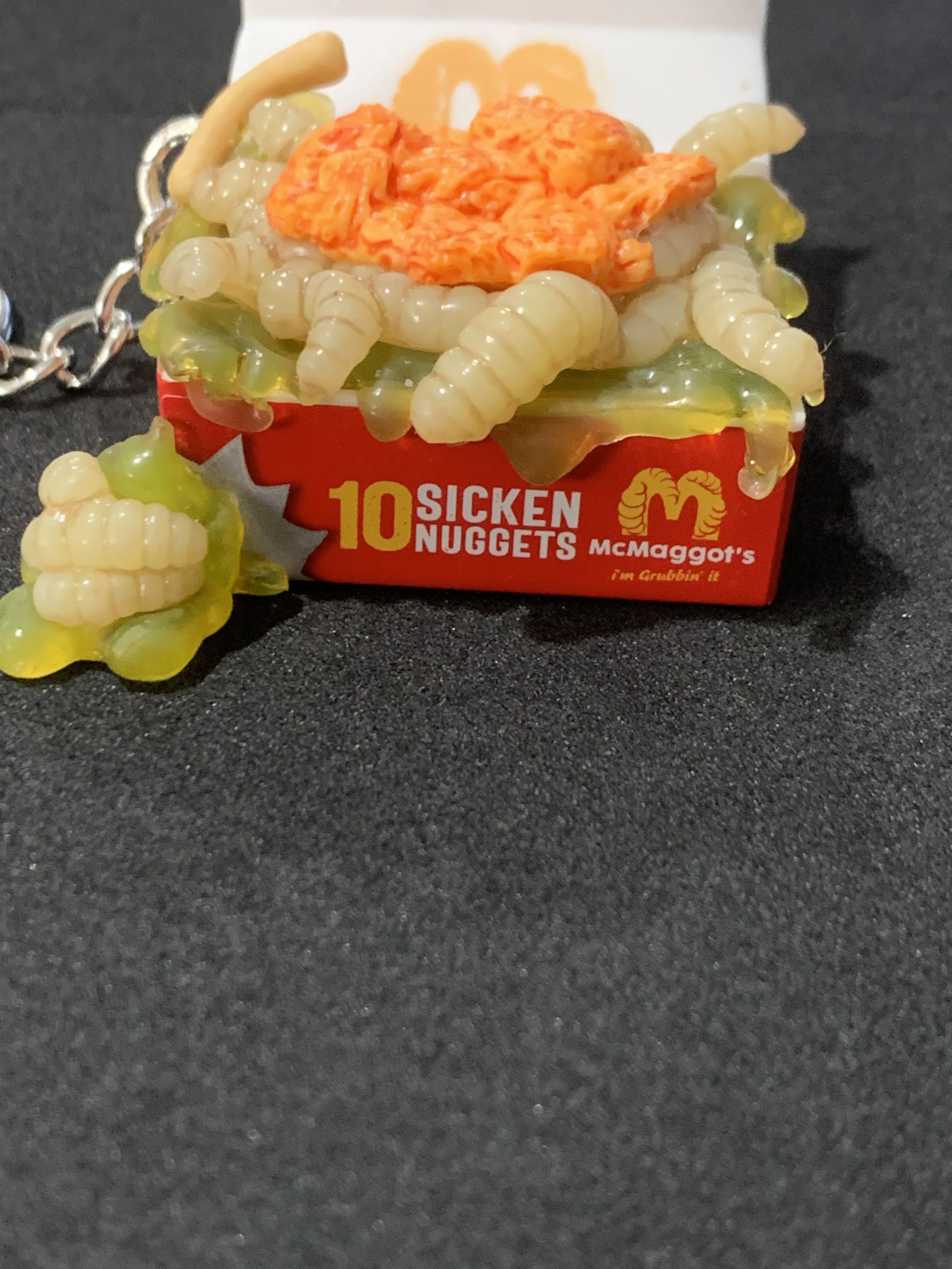 Other Gross Minis S2 Keychain - McMaggots Sicken Nuggets Size ONE SIZE - 2 Thumbnail