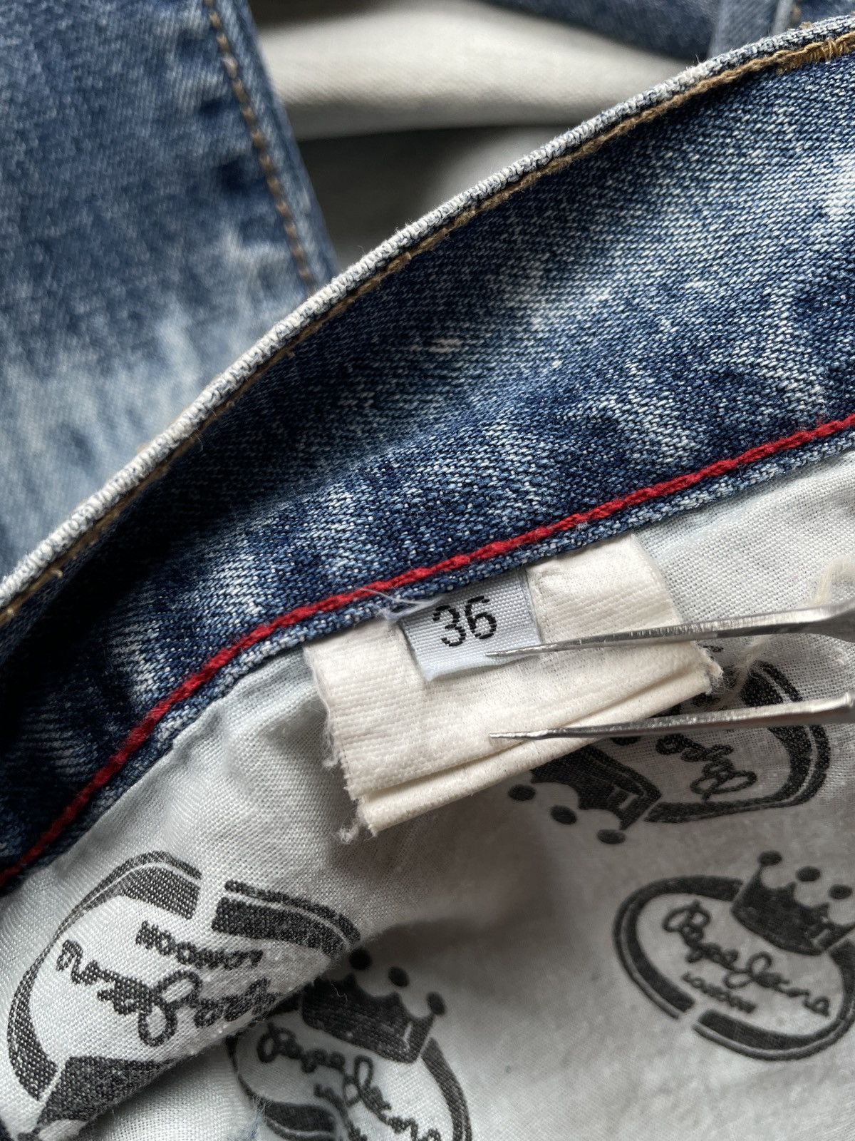 Pepe Jeans Pepe Jeans London Patchwork Size US 35 - 17 Thumbnail