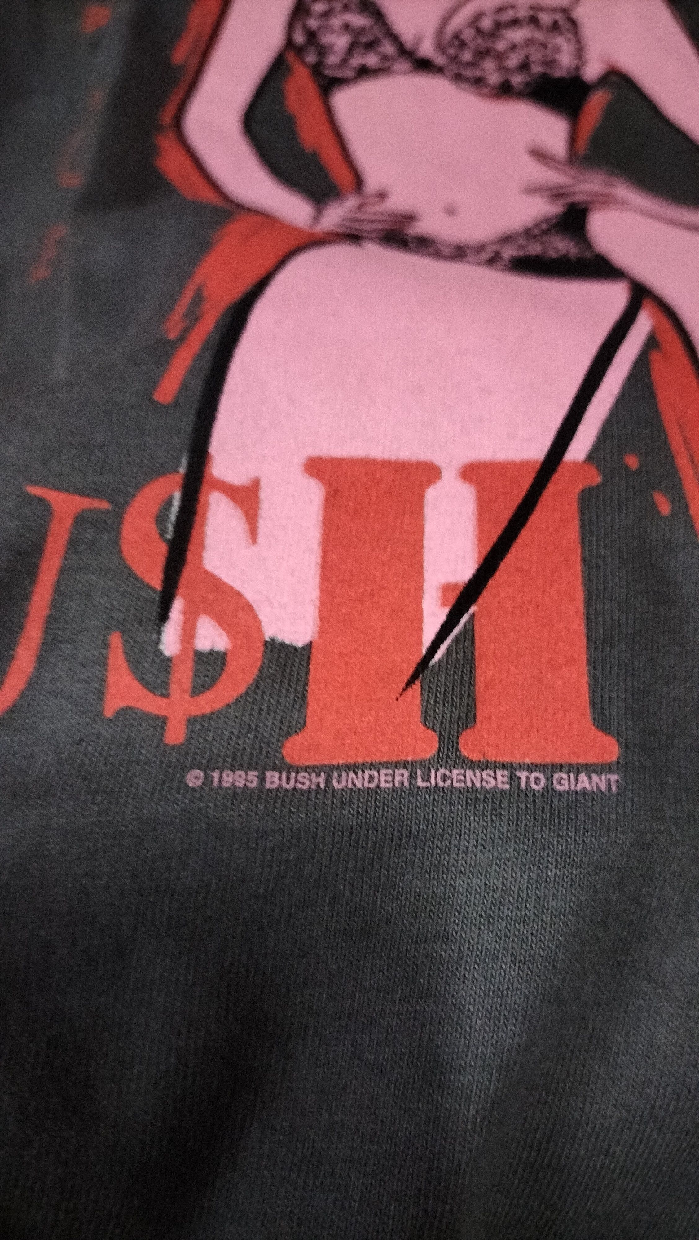 Band Tees 90s Vintage Bush Band Promo 1995 Anvil Size US M / EU 48-50 / 2 - 5 Thumbnail