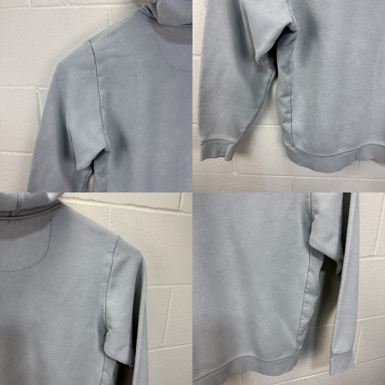 Patagonia Patagonia Hoodie Mens Medium Womens Large Skyline Uprisal Logo Pocket Hooded Fleece Sweatshirt White Size M / US 6-8 / IT 42-44 - 10 Thumbnail