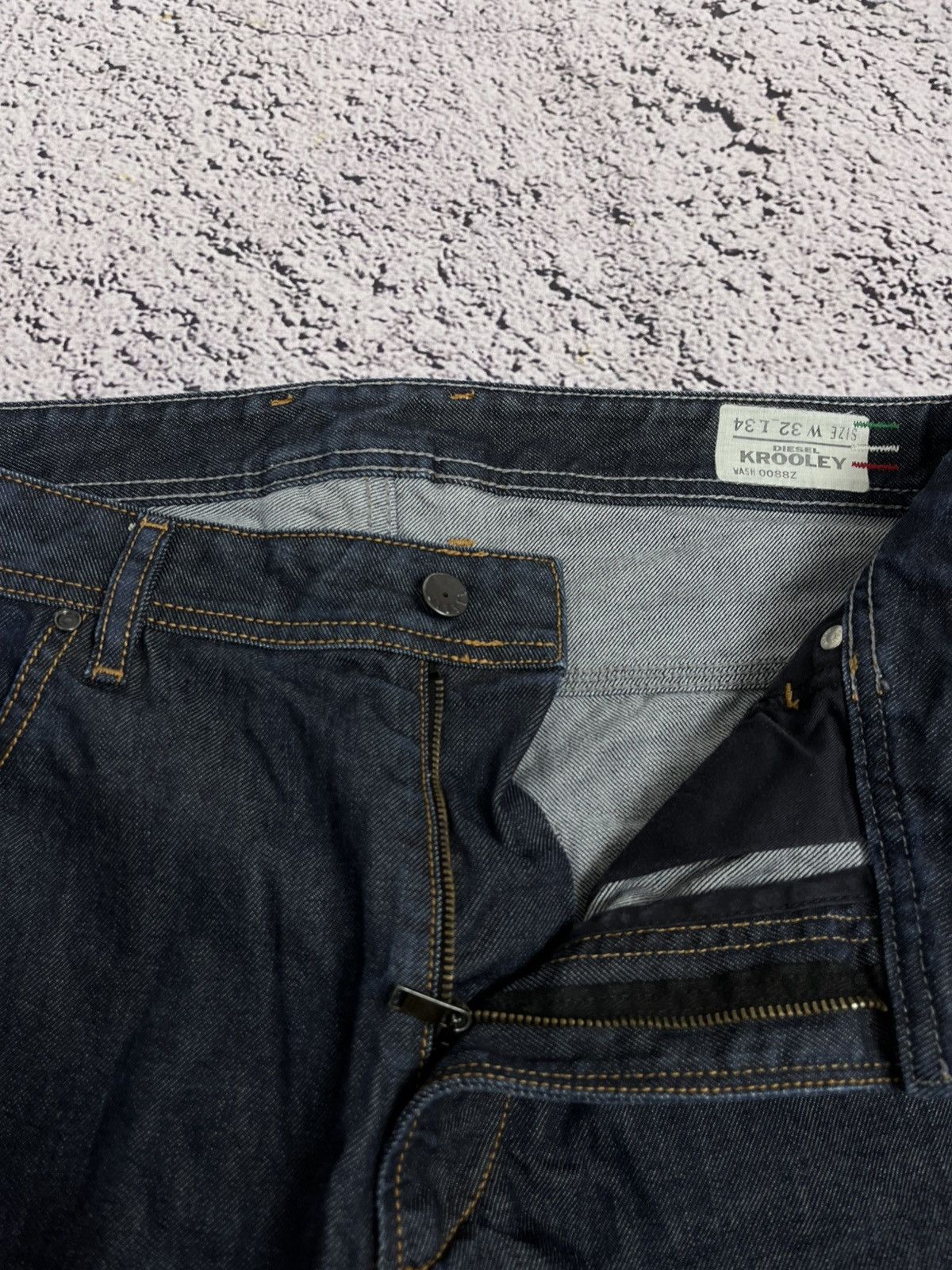 Diesel Vintage Diesel Krooley Italy denim jeans streetwear sz 32 Size US 32 / EU 48 - 9 Thumbnail