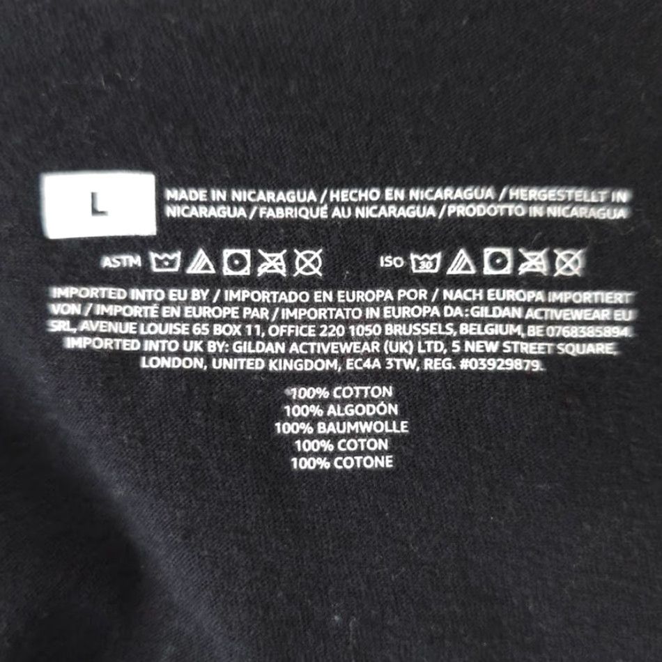 Gildan Catzilla T Shirt Mens Size Large Kaiju Japanese Art Tee Size US L / EU 52-54 / 3 - 5 Thumbnail