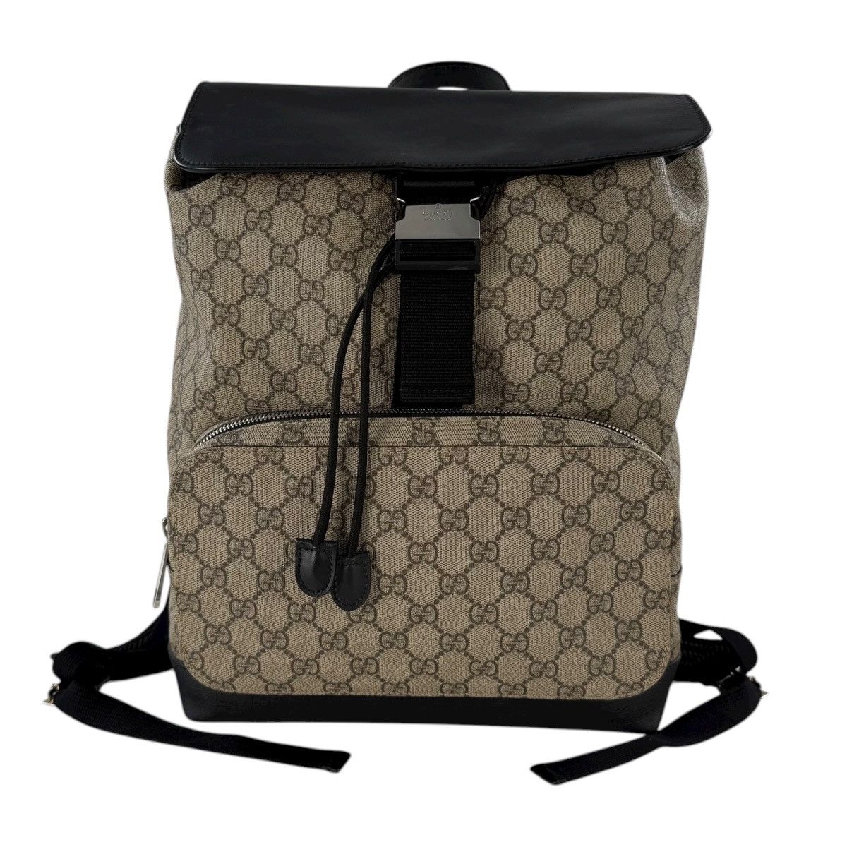 Gucci Gucci Monogram GG Supreme Backpack Size ONE SIZE - 1 Thumbnail