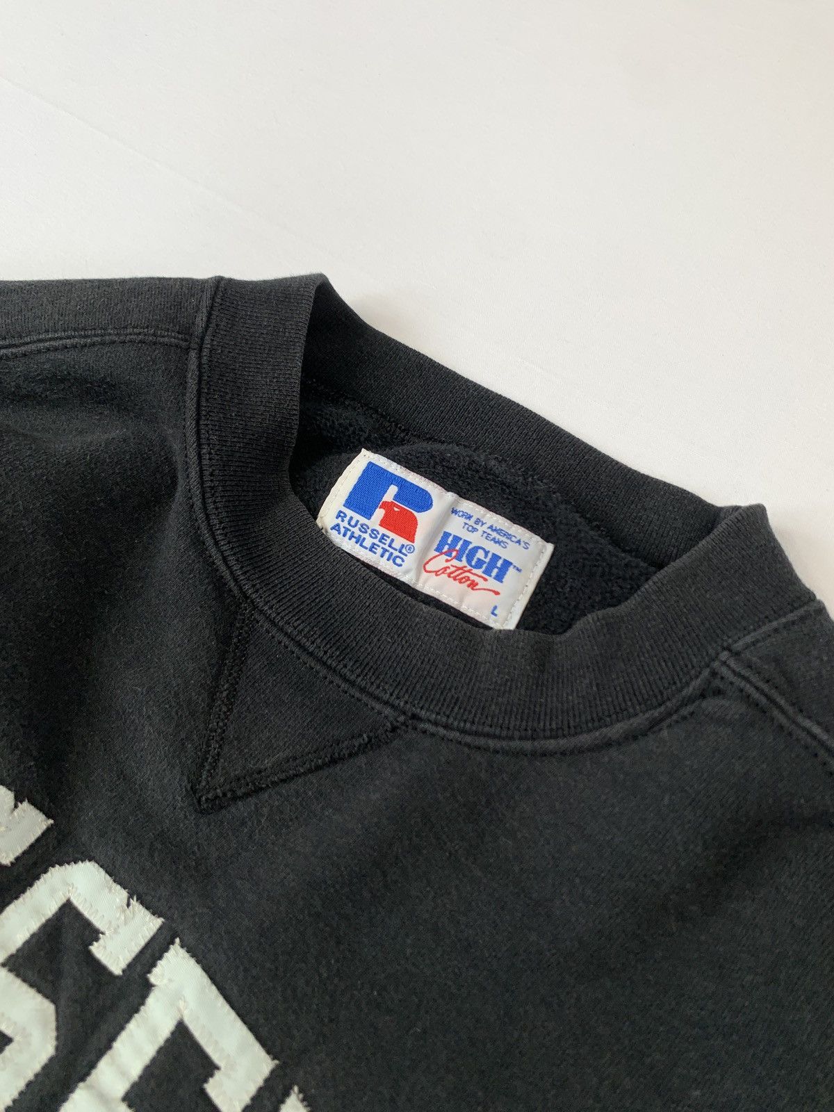 Russell Athletic × Vintage Vintage Russel Athletic Hooded Sweatshirt Size US L / EU 52-54 / 3 - 6 Thumbnail