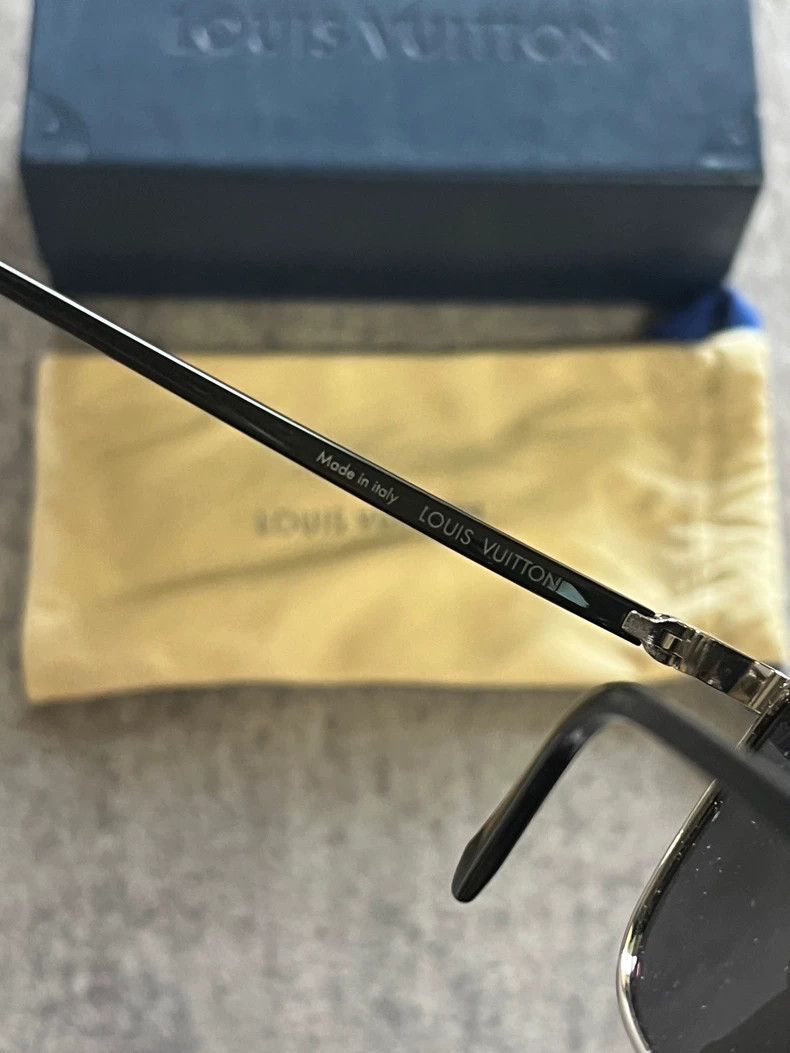 Louis Vuitton Louis Vuitton Side presbyopic aviator sunglasses Size ONE SIZE - 5 Thumbnail