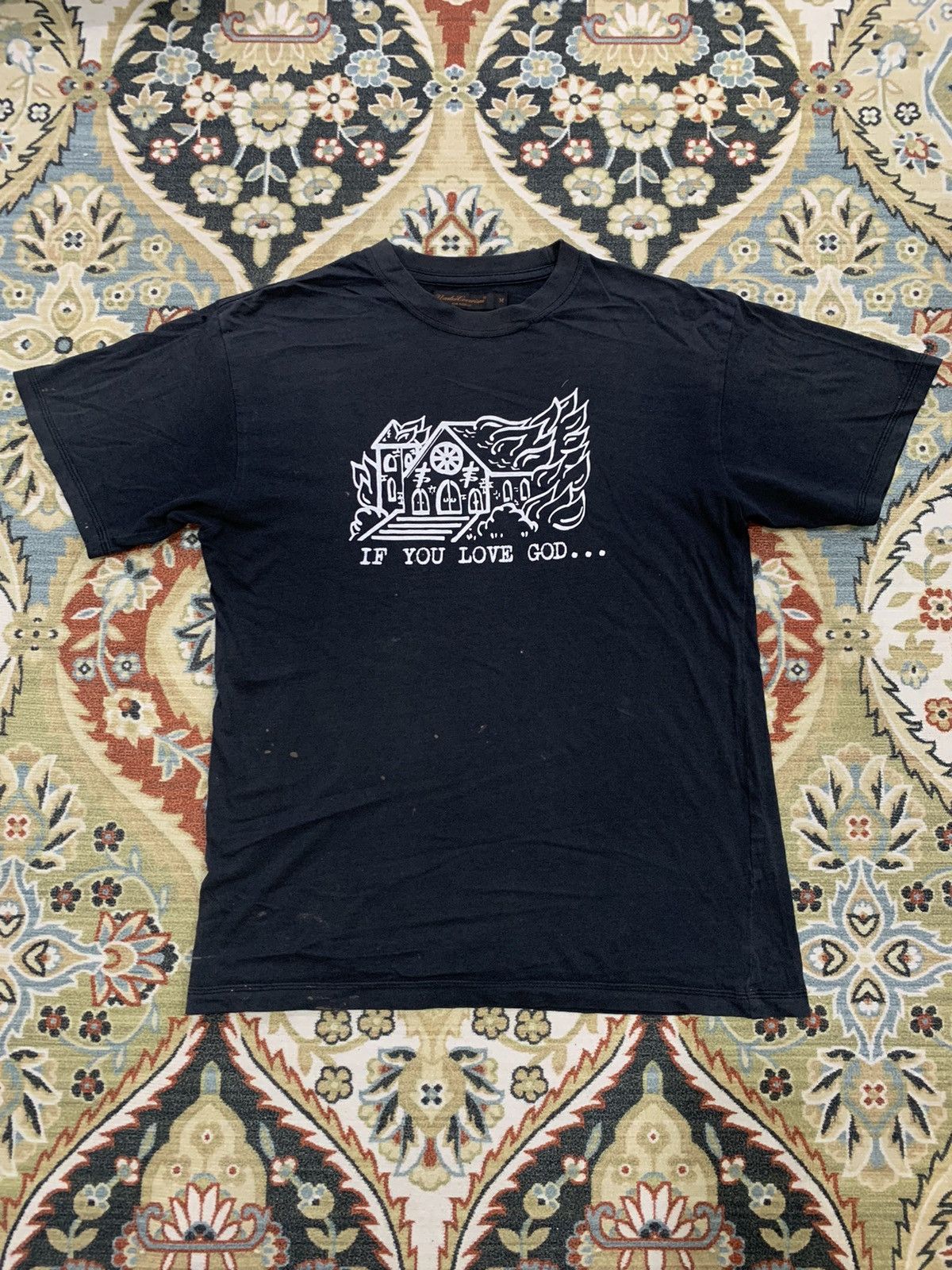 Undercover Undercoverism “If U Love God” Tshirt Size US M / EU 48-50 / 2 - 1 Thumbnail