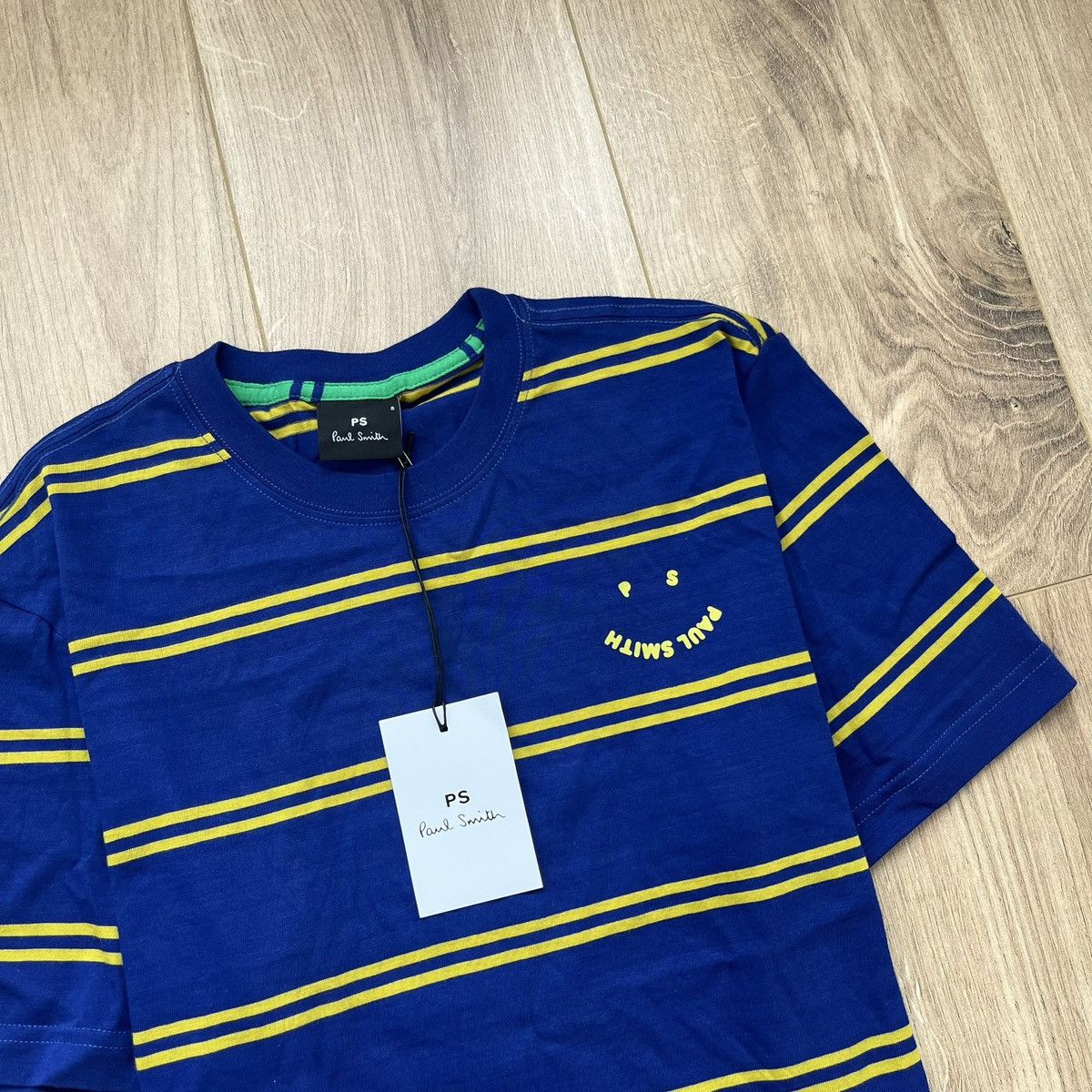 Paul Smith Paul Smith Smile Logo Striped Tee Size US S / EU 44-46 / 1 - 2 Thumbnail